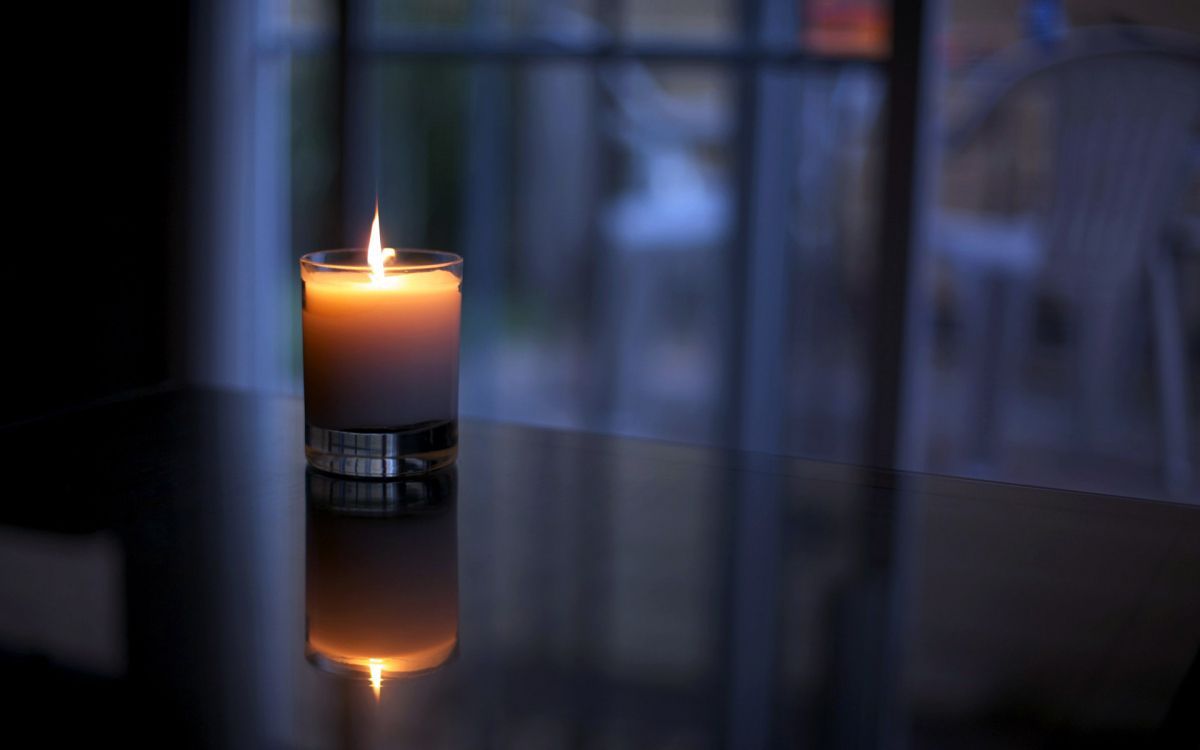 1200x750 Wallpaper Candle, Light, Lighting, Flame, Darkness, Background Free Image