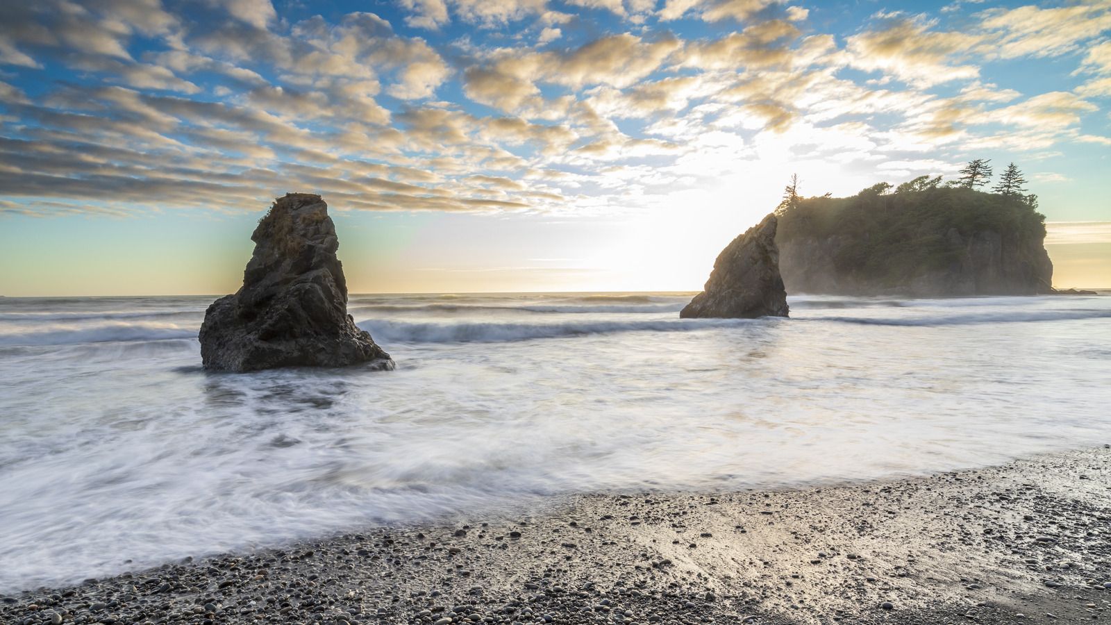 1600x900 One Of America's Best Beaches Is A Washington Paradise With Unique Landscapes And Iconic Rock Formations