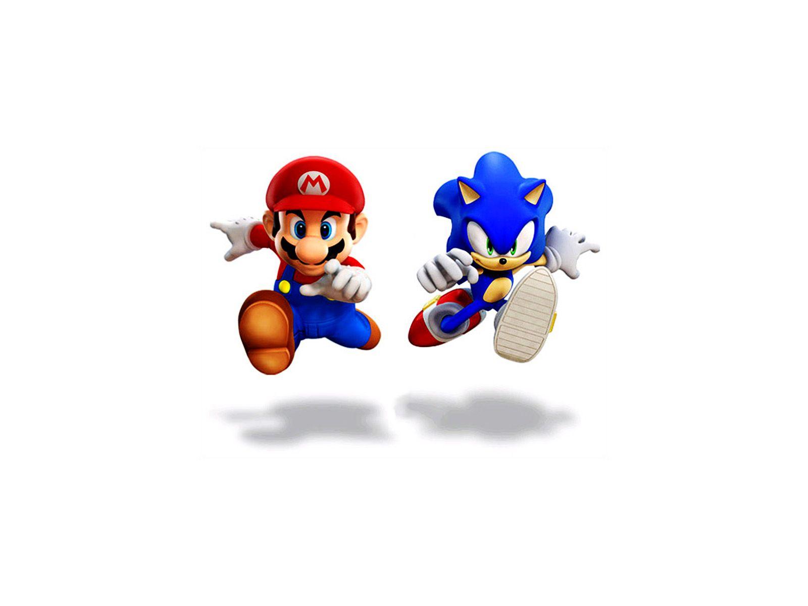 1600x1200 Sonic Vs Super Mario Funny HD Wallpaper And Sonic HD Wallpaper