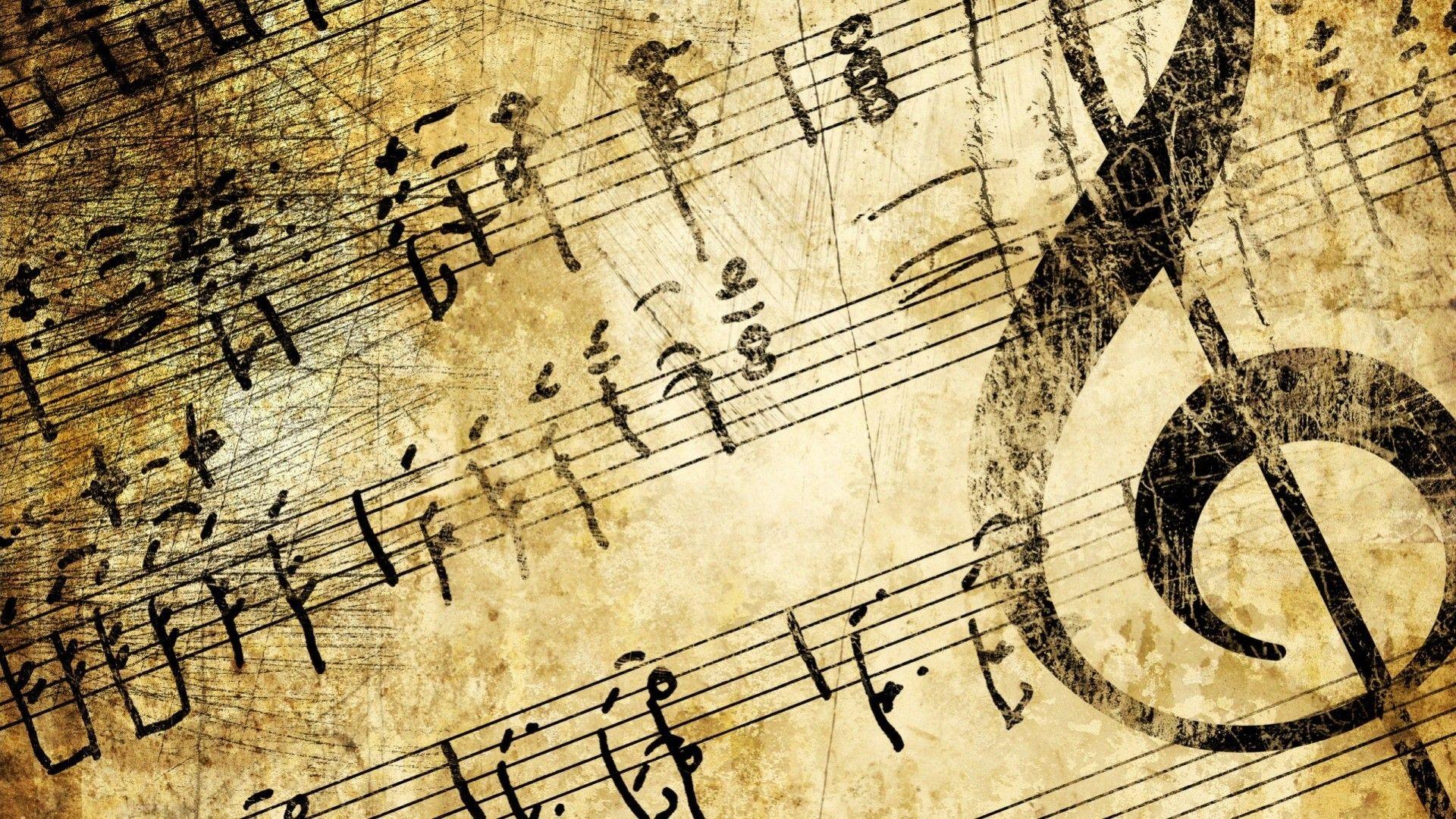 1920x1080 Classical Music Background Wallpaper Classical Music Notes HD Wallpaper