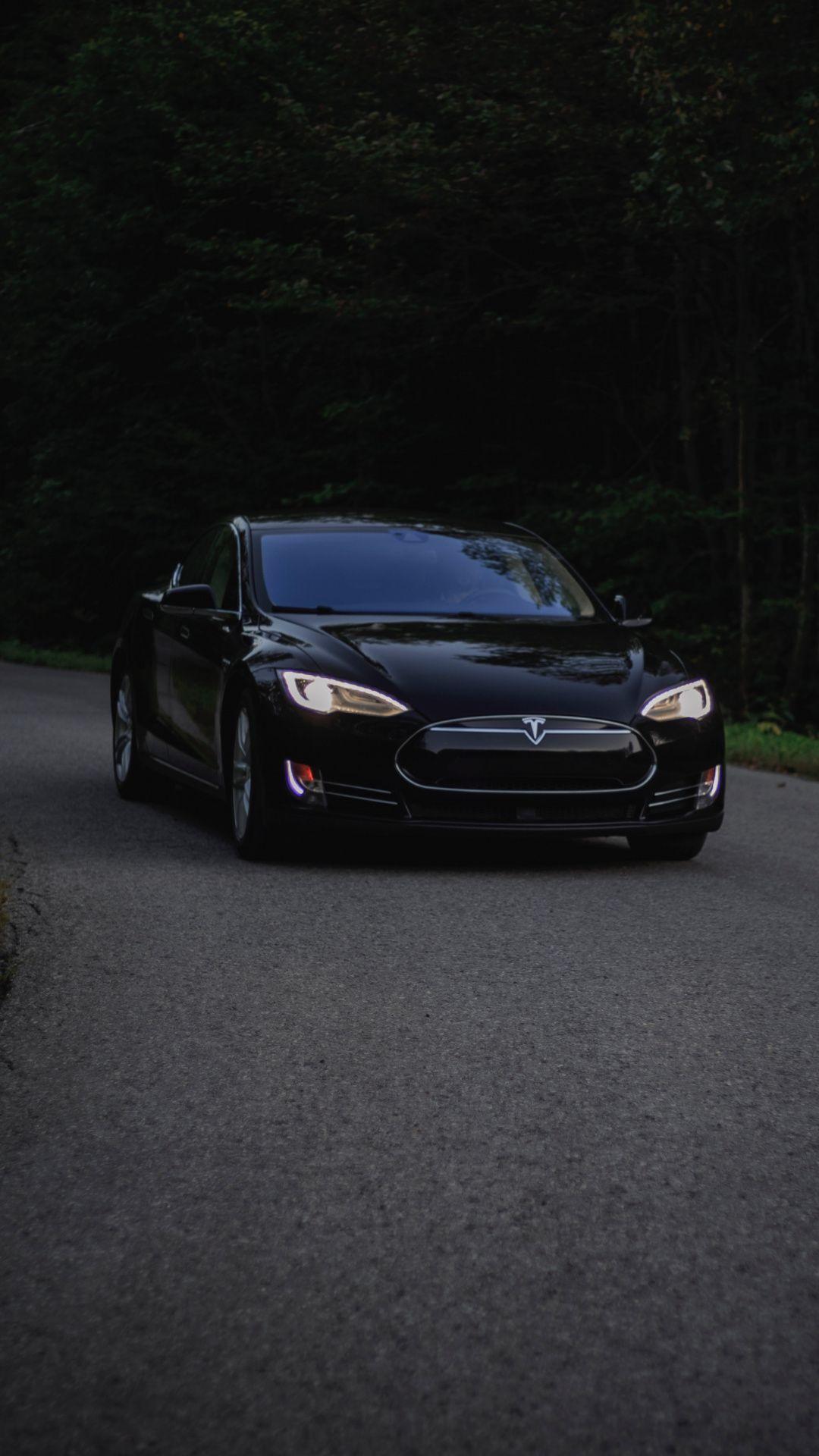 1080x1920 Tesla Car HD Wallpaper Download
