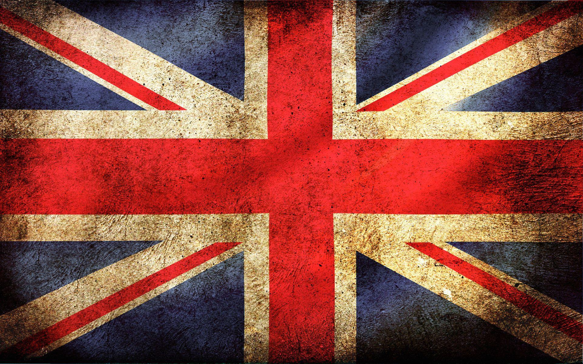 1920x1200 Vintage British Flag Wallpaper