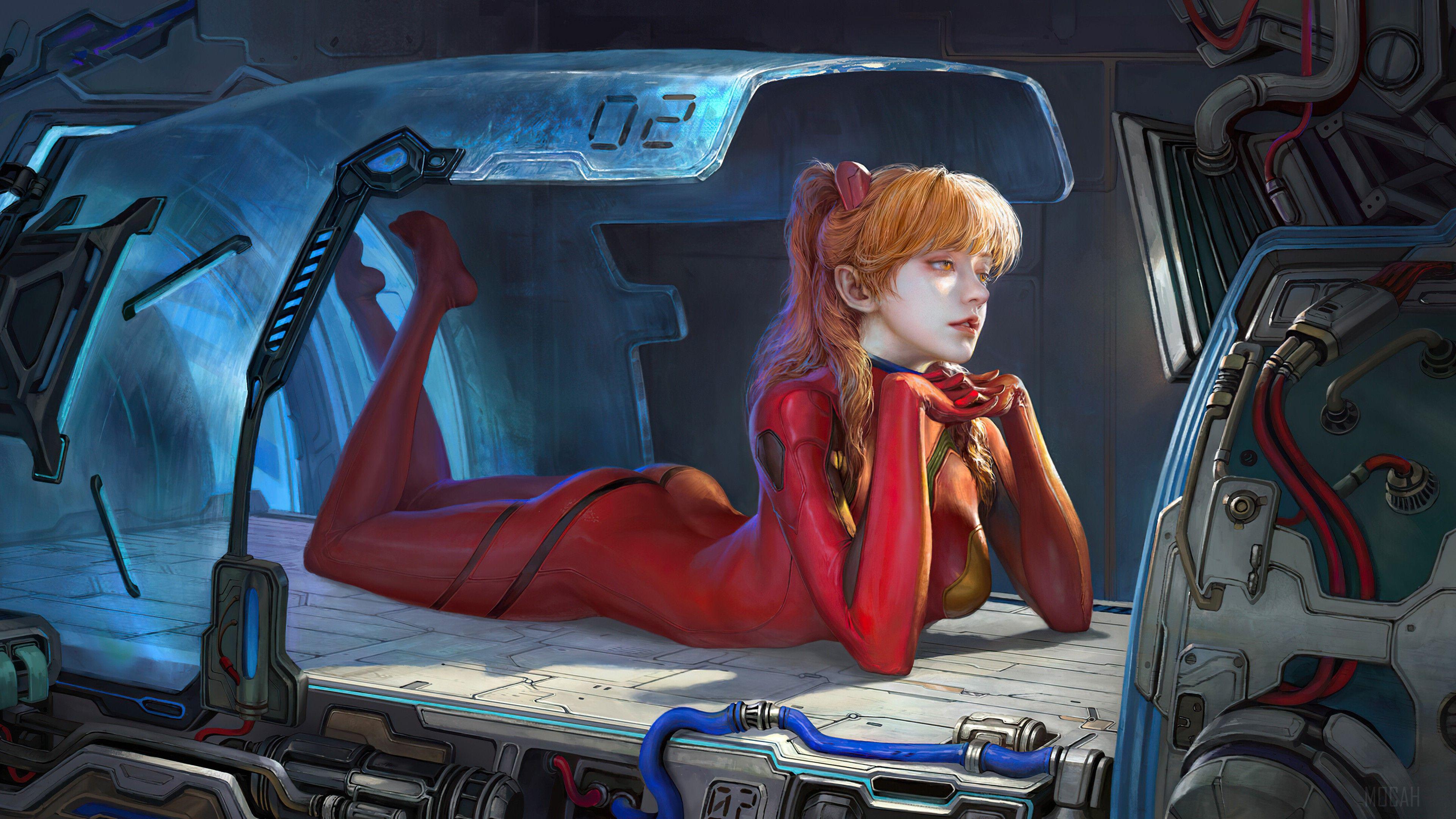 3840x2160 Asuka Langley Soryu HD wallpaper, Background