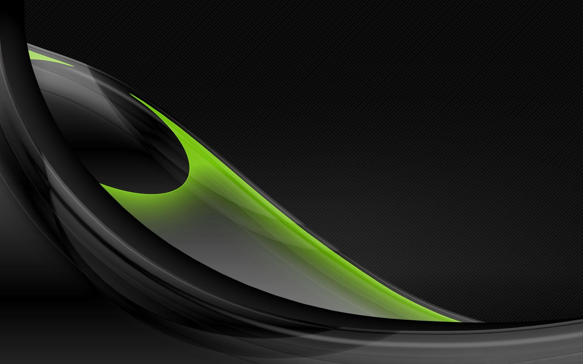 1920x1200 Green and Black Wallpaper HD .