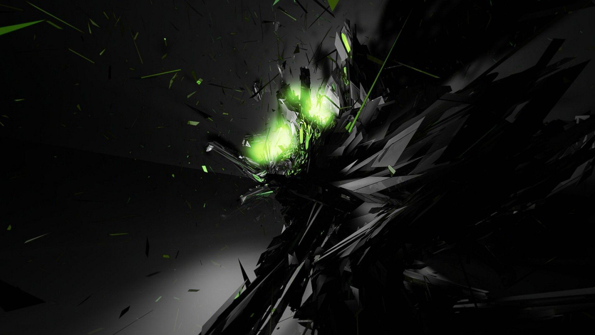 1920x1080 Wallpaper HD Dark Green