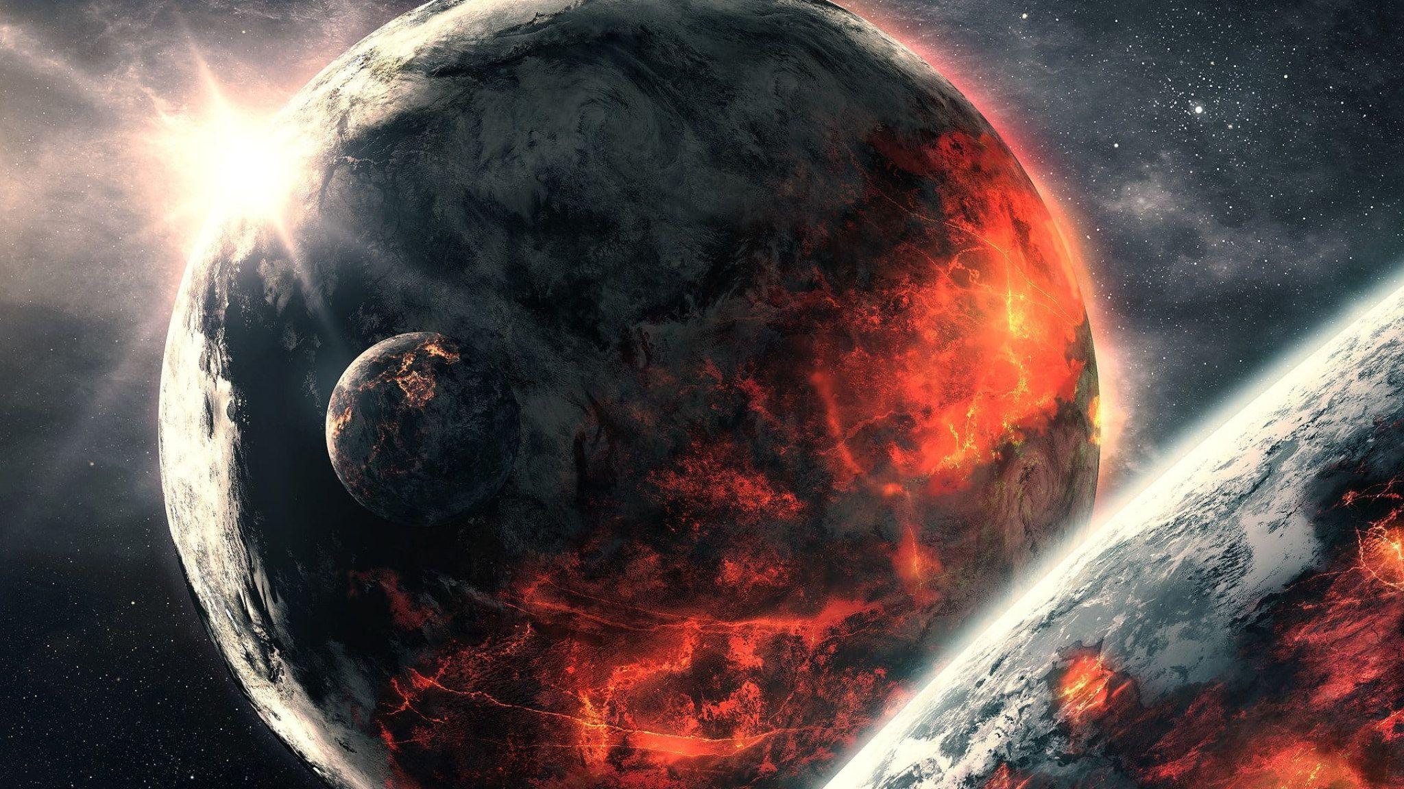 2048x1152 Wallpaper solar system, space, planet, universe, galaxy, space art, digital art • Wallpaper For You HD Wallpaper For Desktop & Mobile