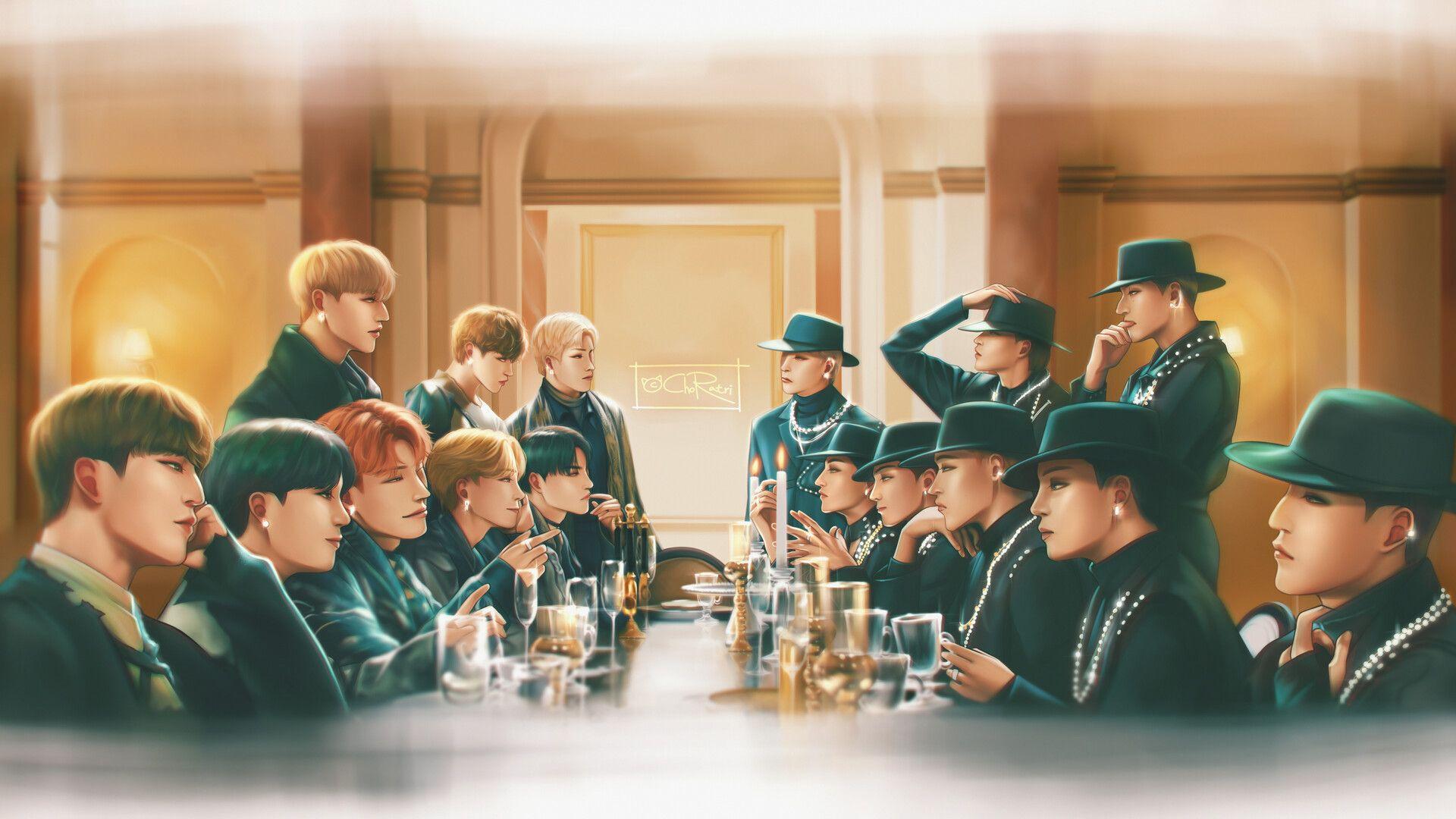 1920x1080 Salma Ratri [OT16]. Real Ateez vs Fake Ateez