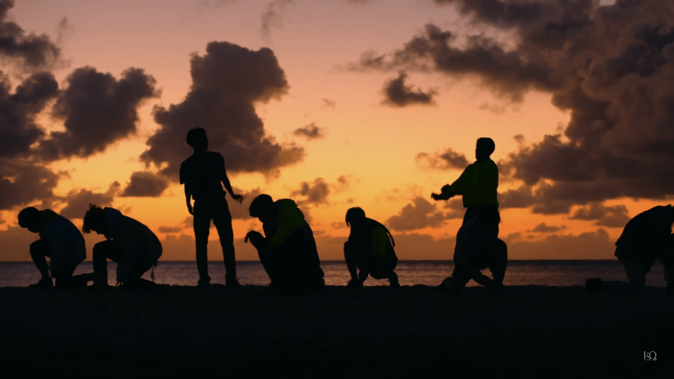 1334x750 ATEEZ. Waves wallpaper, Silhouette photo, Waves