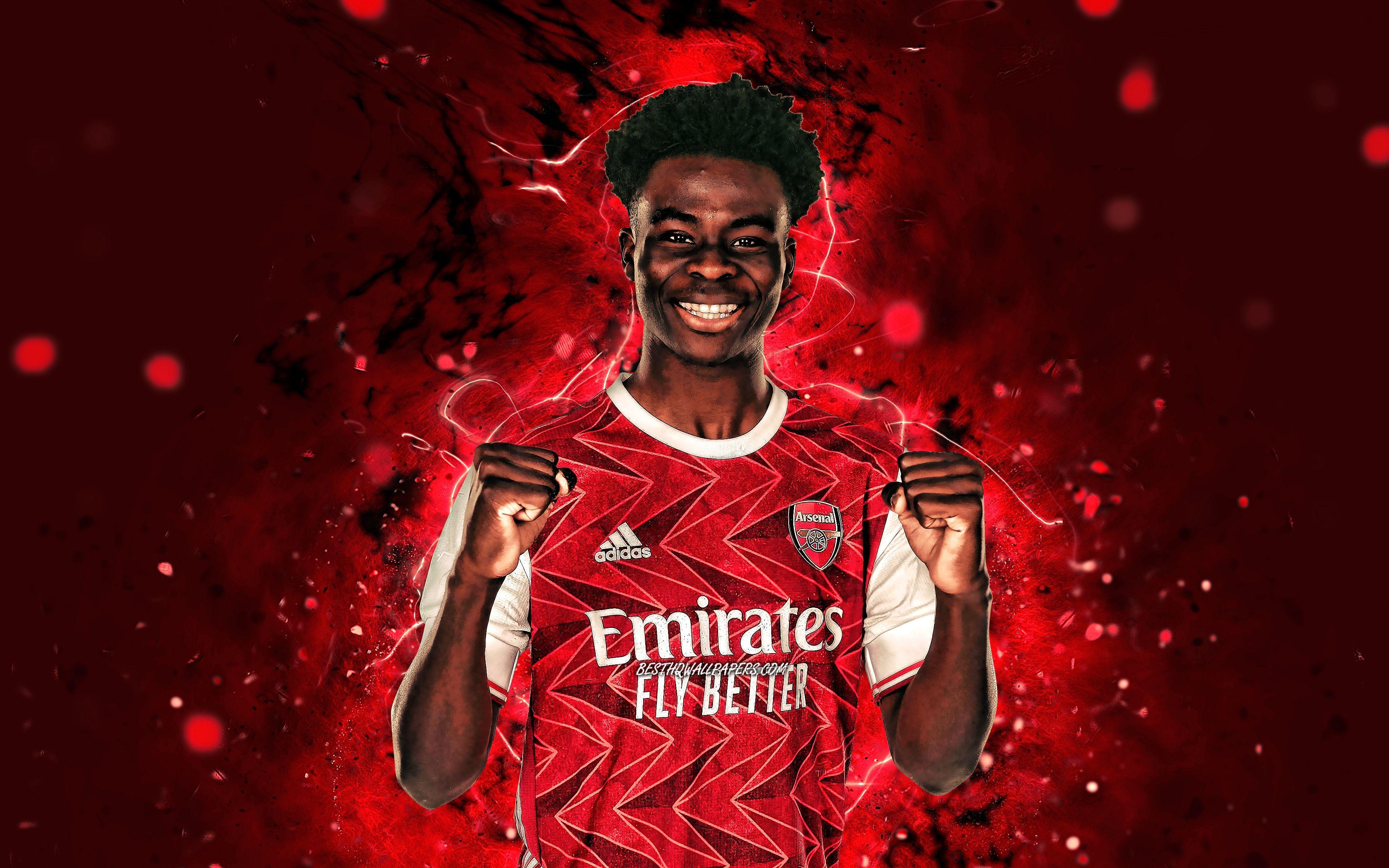 Bukayo Saka Wallpapers Top Free Bukayo Saka Backgrounds Wallpaperaccess