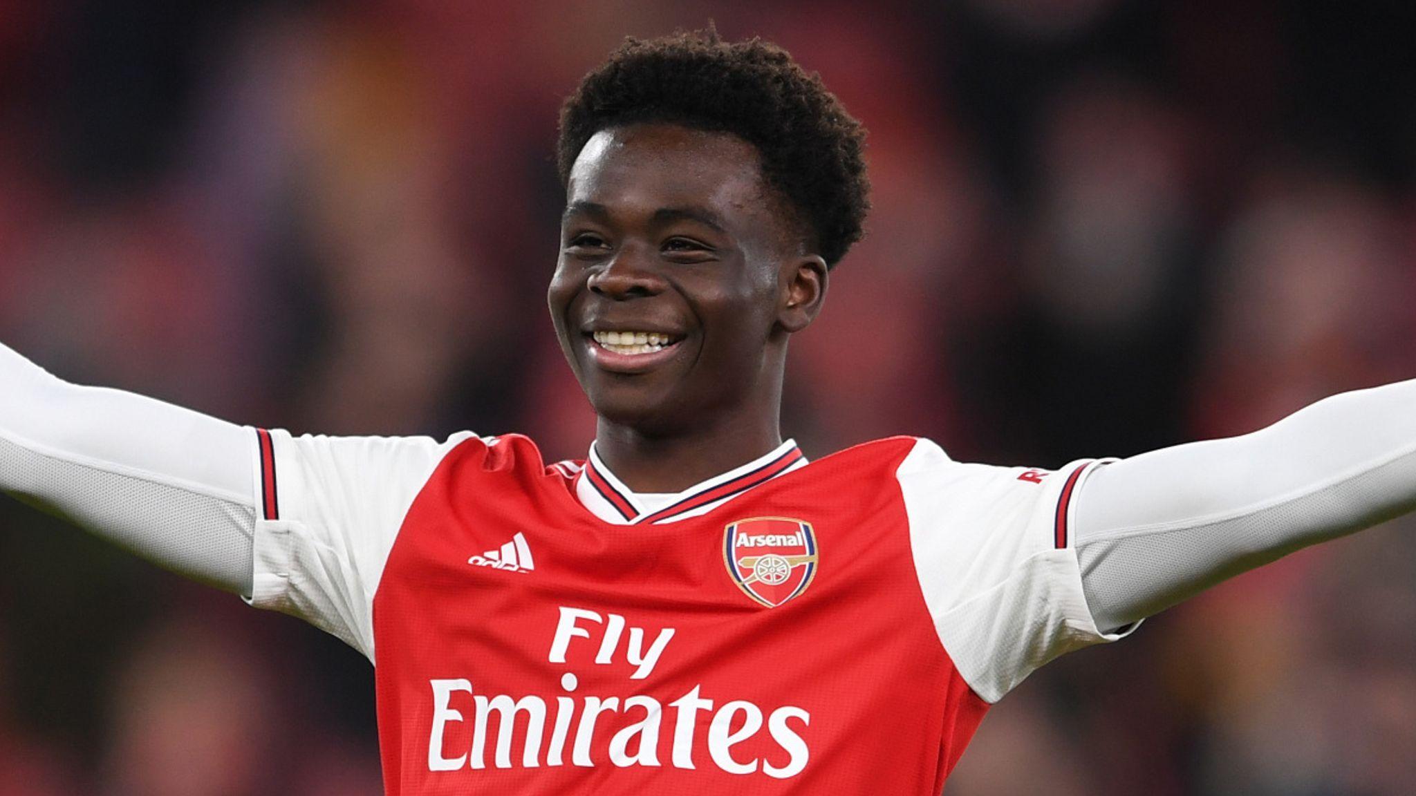 2048x1152 Bukayo Saka says he dreams of being a winger at Arsenal
