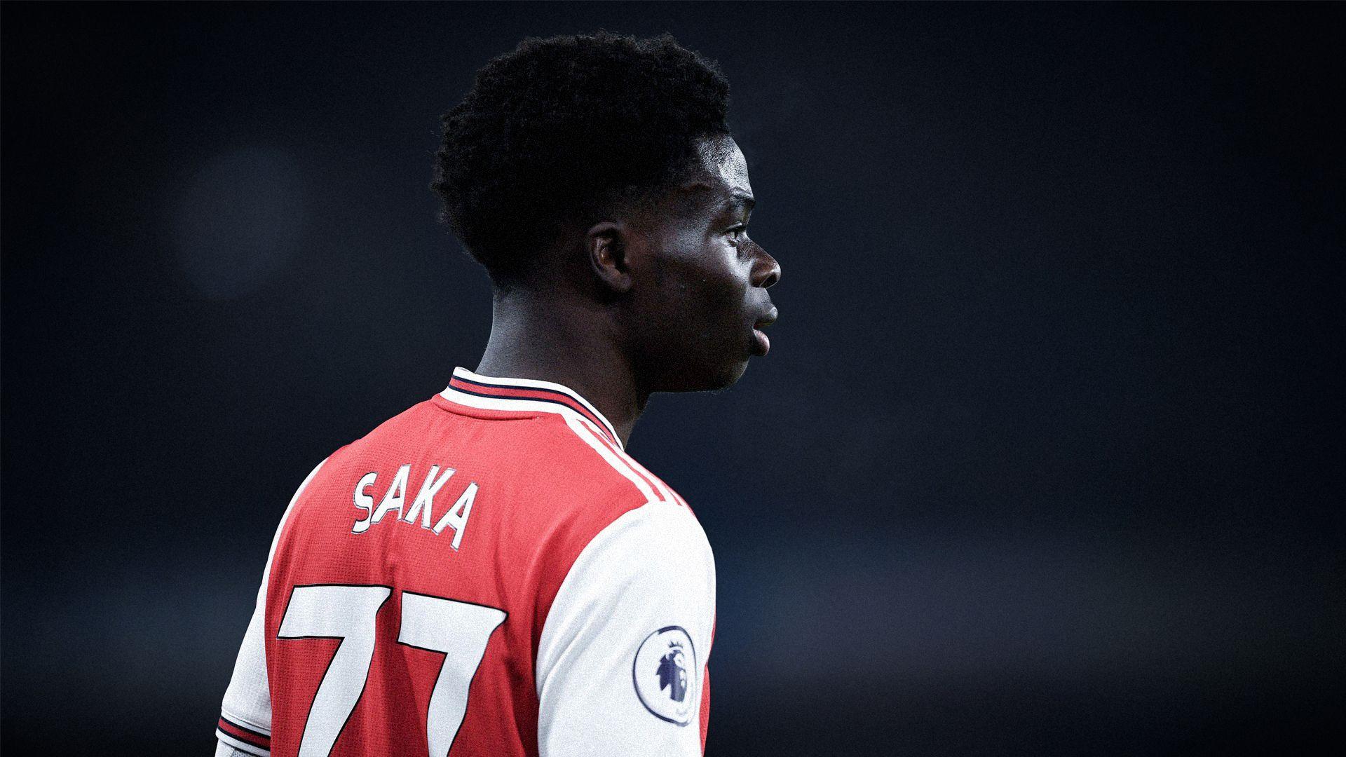 Bukayo Saka Wallpapers Top Free Bukayo Saka Backgrounds Wallpaperaccess