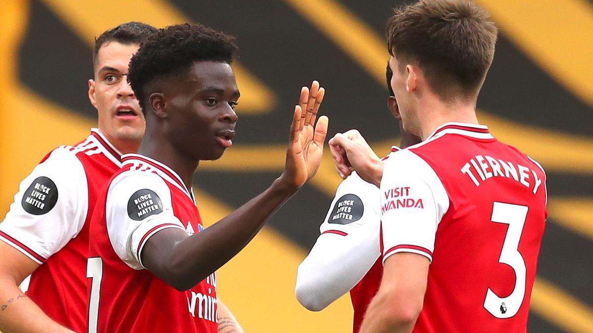 1200x674 Bukayo Saka and Alexandre Lacazette reignite Arsenal's European hopes