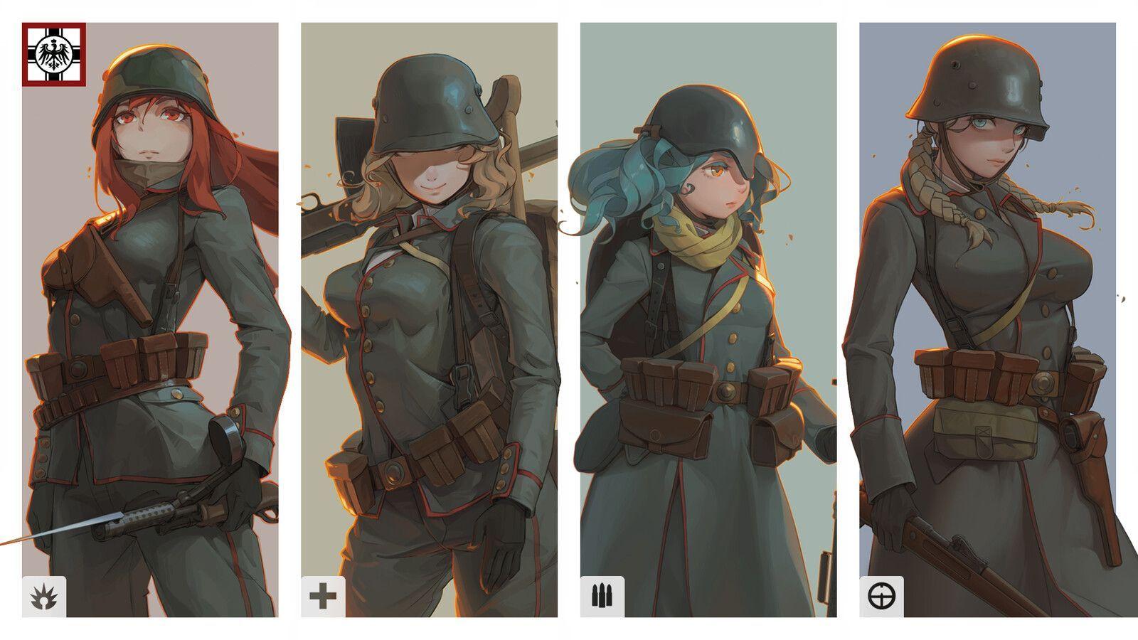 1600x900 Battlefield the anime (cause why the hell not)