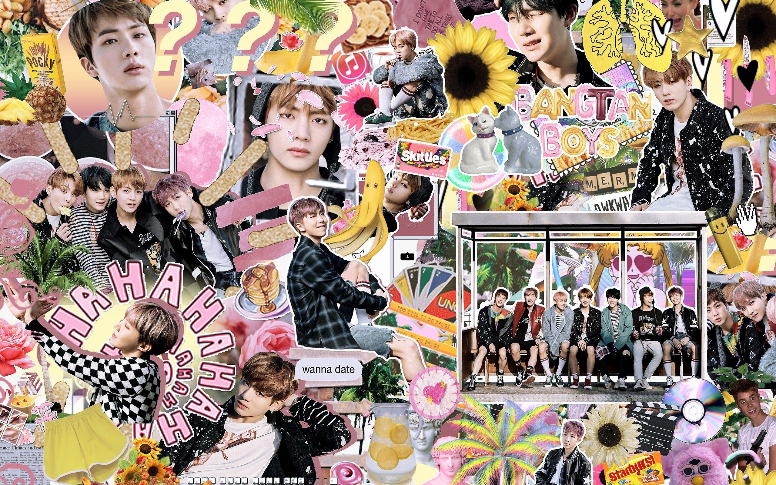 BTS Collage Computer Wallpapers - Top Free BTS Collage Computer