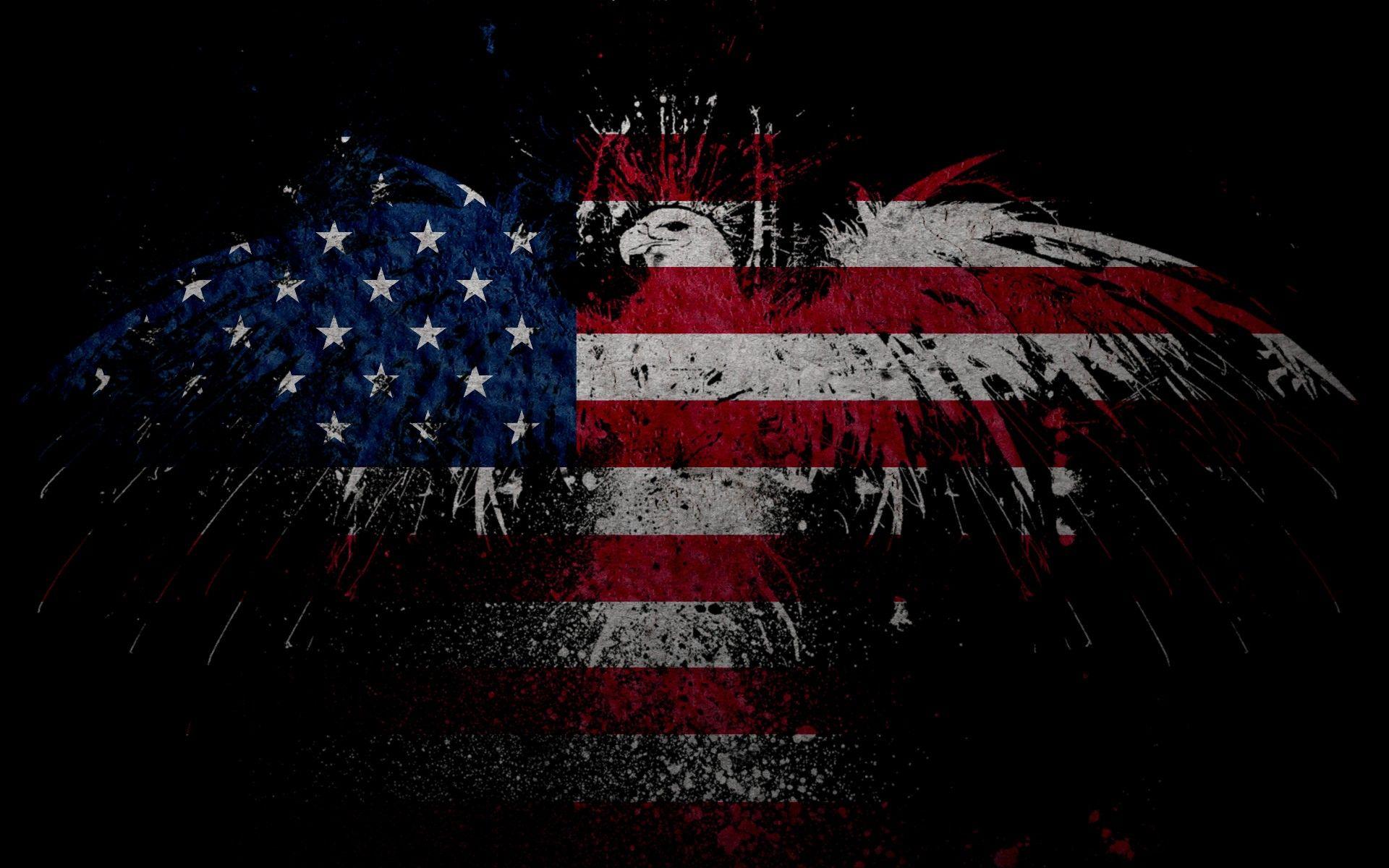 1920x1200 Vintage American Flag backgroundDownload free High Resolution