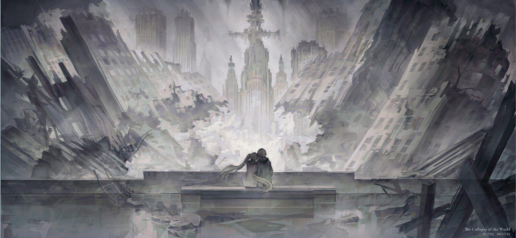 1664x768 Blood Blockade Battlefront City