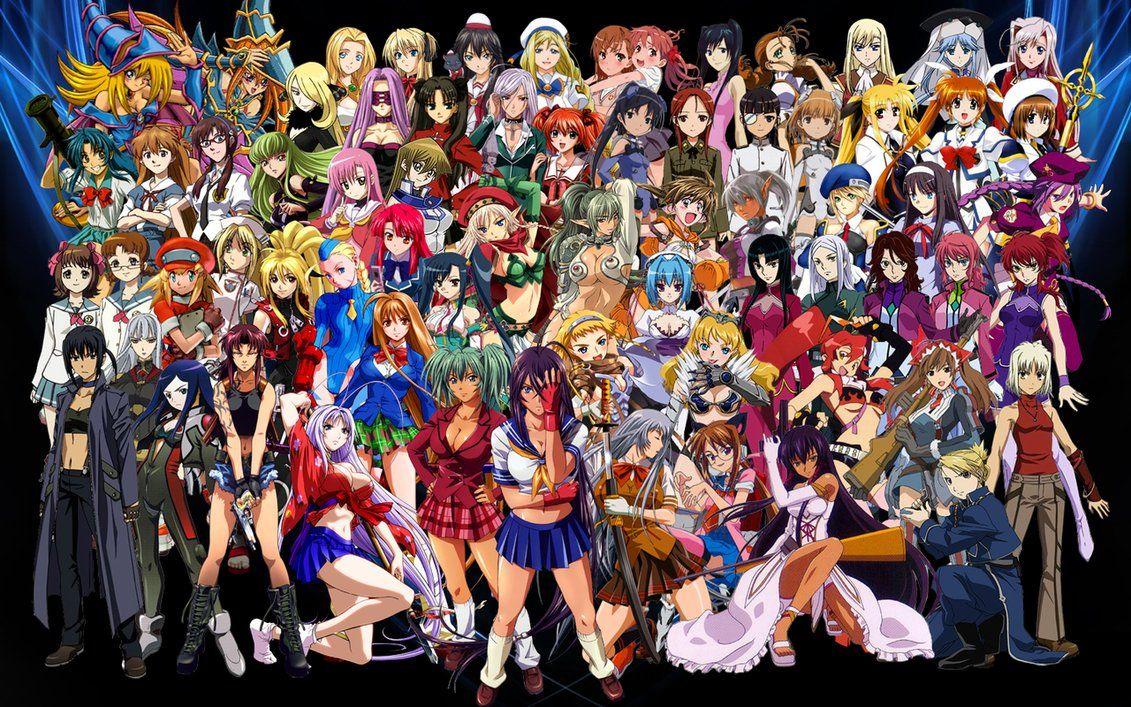 Anime Crossover HD Wallpaper