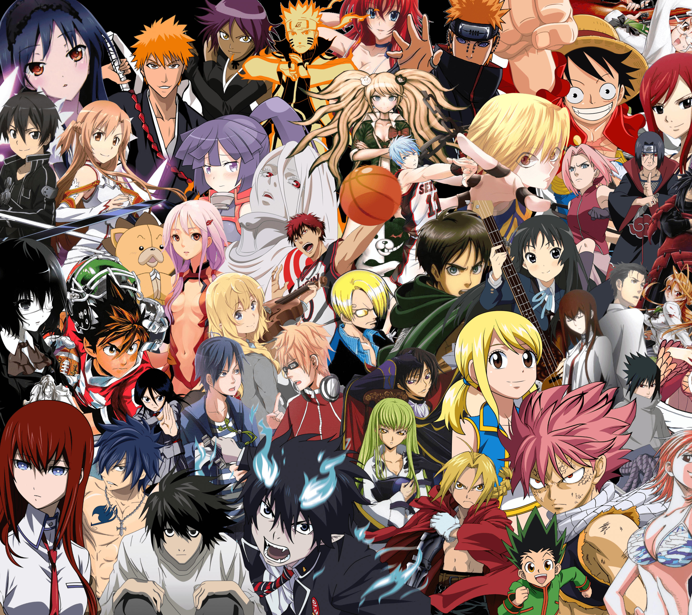 All Anime Crossover Wallpapers - Top Free All Anime Crossover ...