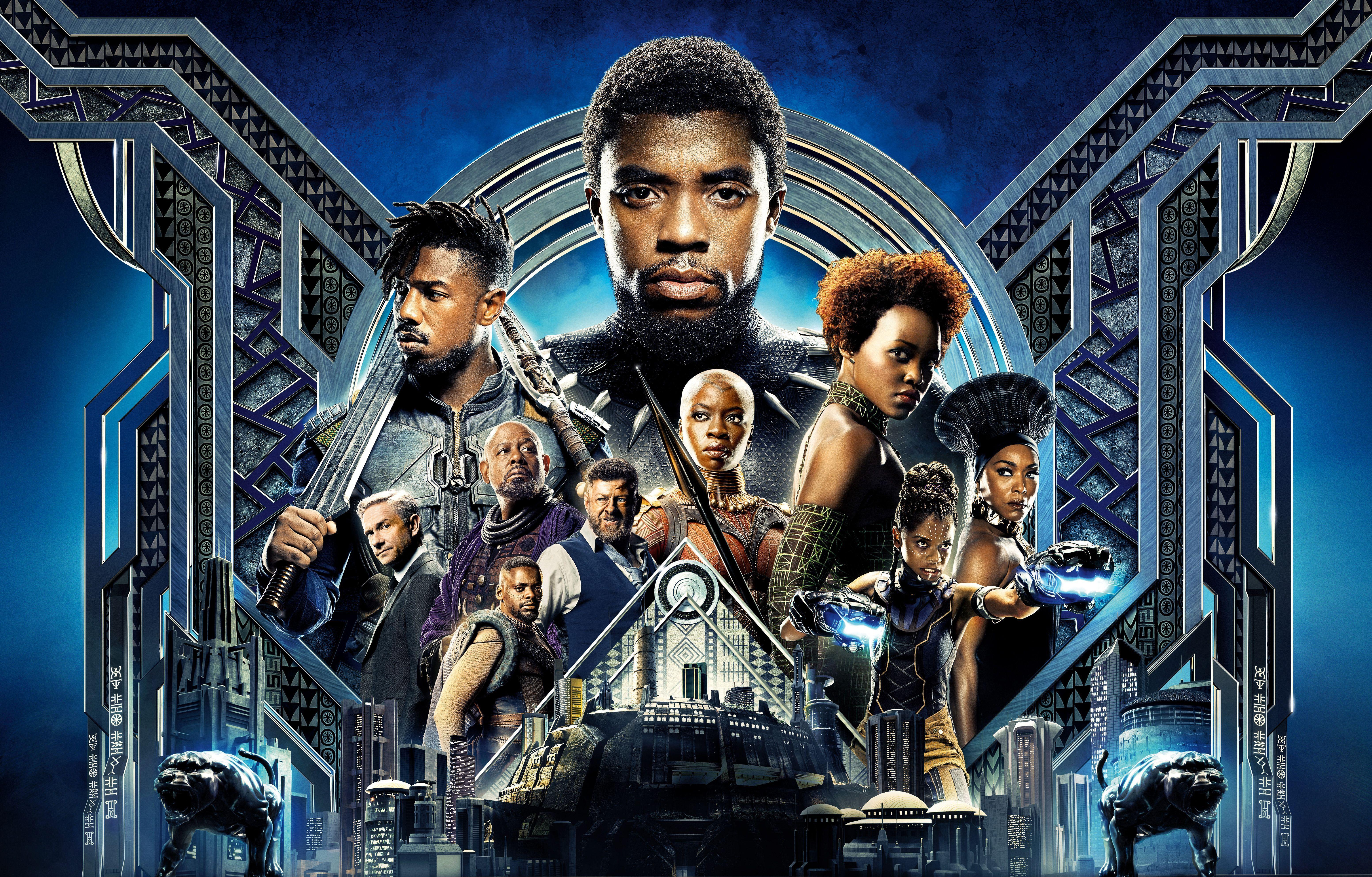 6210x3968 Black Panther Movie Poster Wallpaper