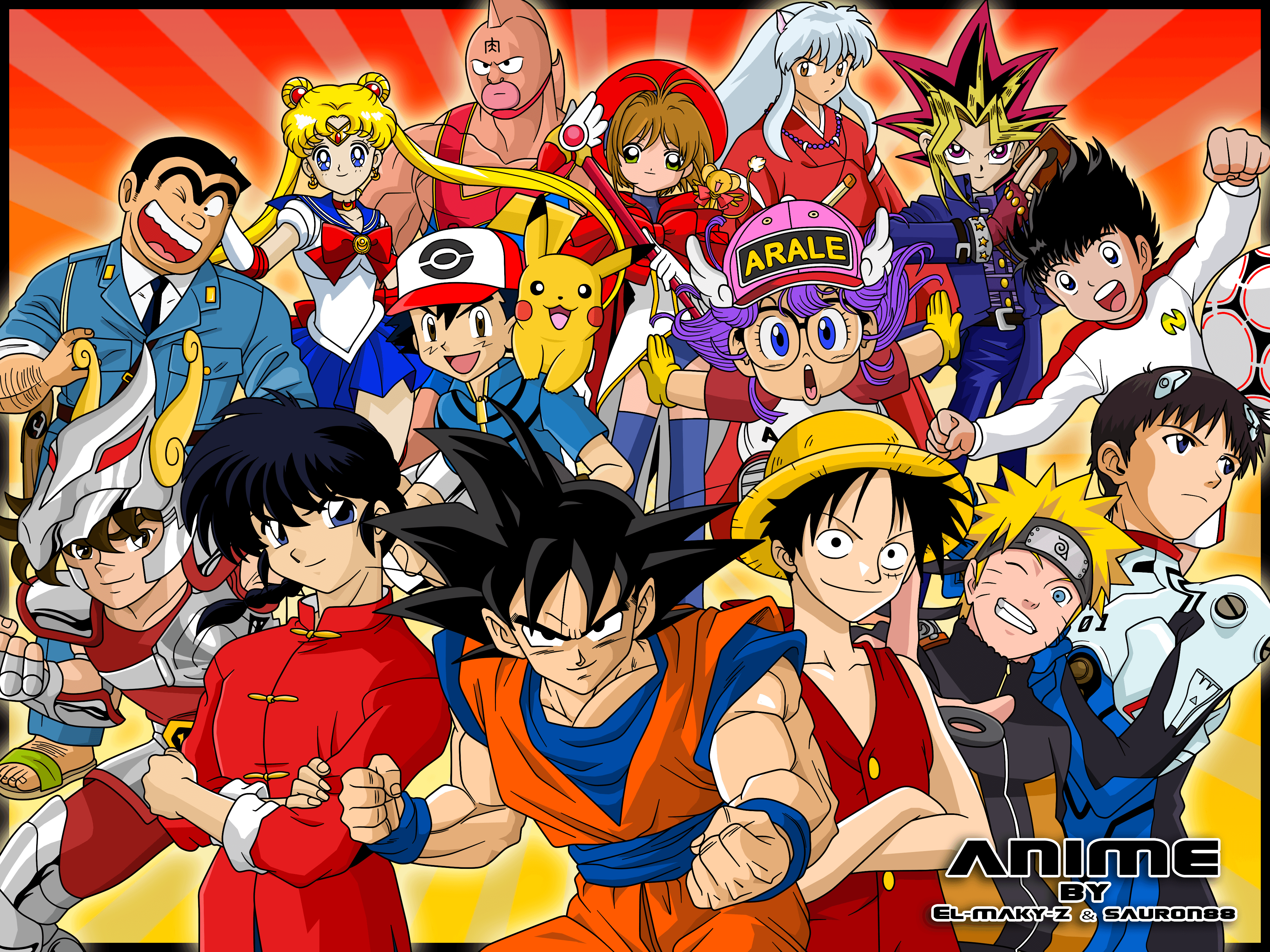 Anime Crossover Wallpapers - Top Free Anime Crossover Backgrounds