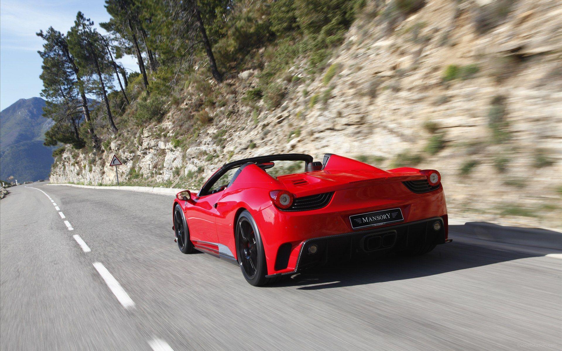 1920x1200 Mansory Ferrari 458 Spider Limited Monaco Edition 2012 Widescreen