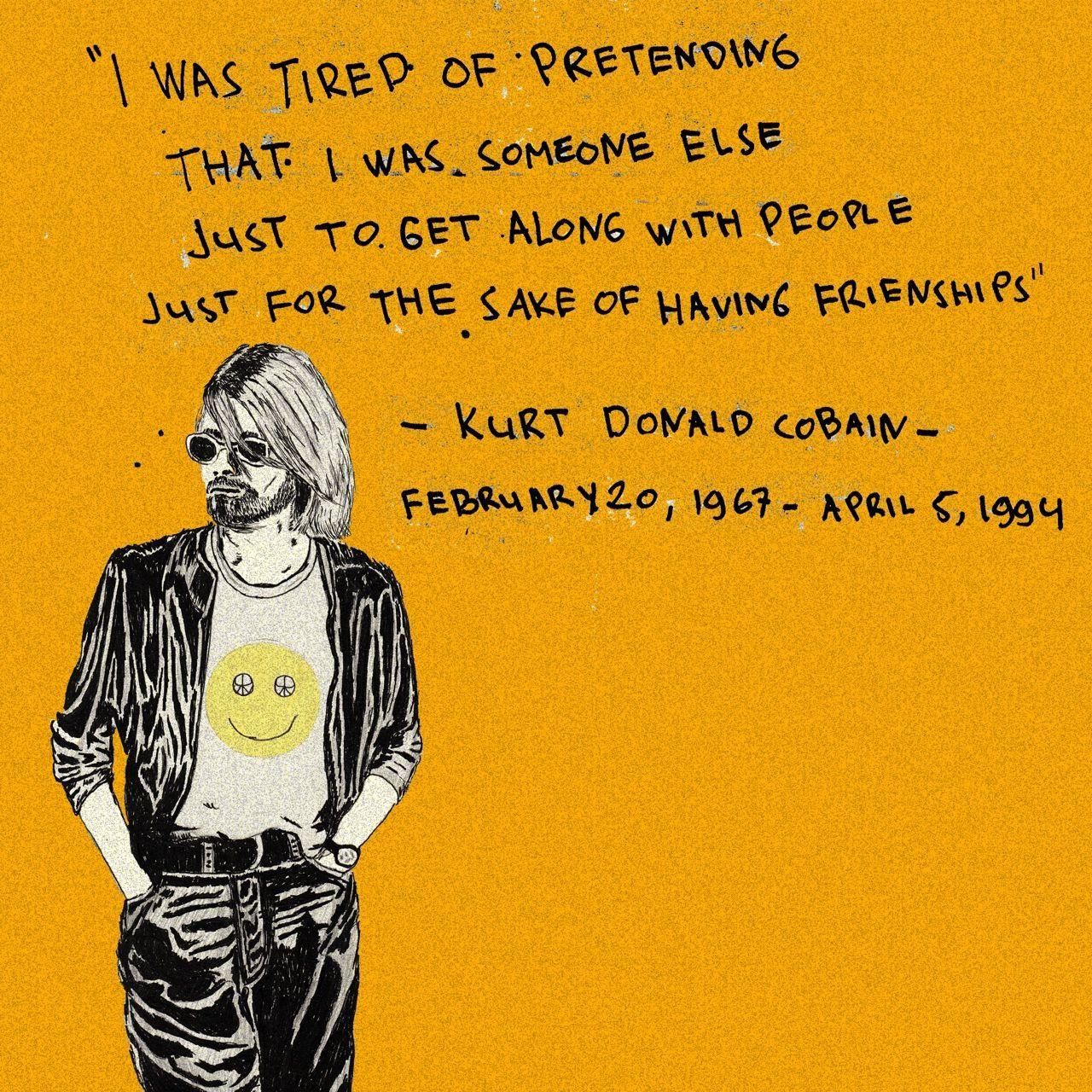 Kurt Cobain Quotes Wallpapers - Top Free Kurt Cobain Quotes Backgrounds ...