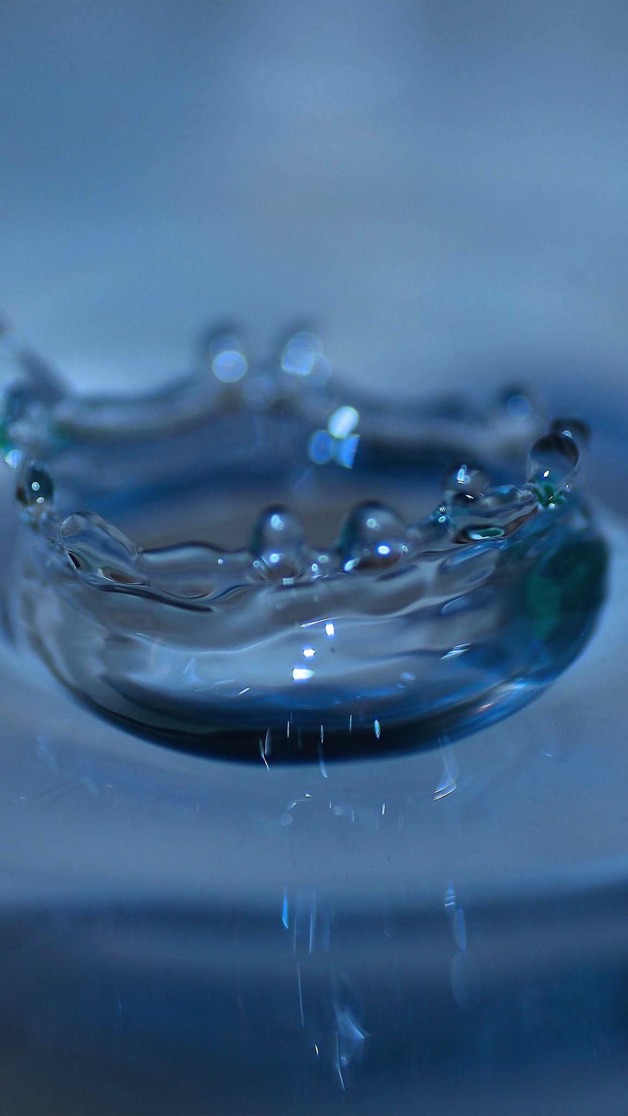 1242x2208 Apple Wallpaper Water Drops