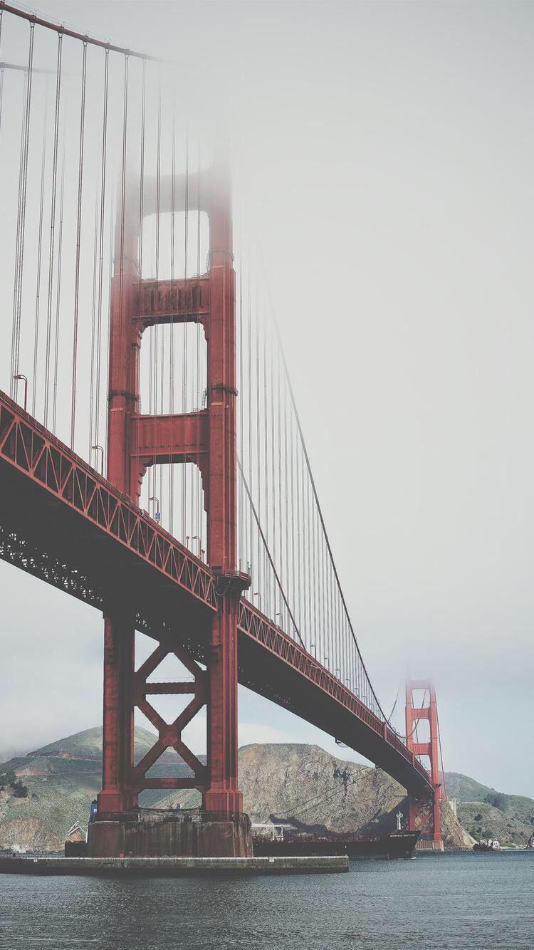 750x1334 Golden Gate Bridge iPhone Wallpaper