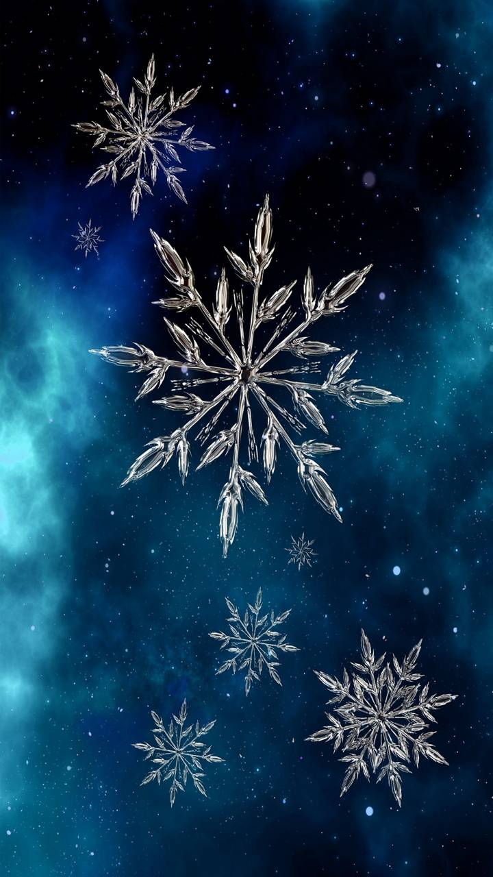 720x1280 SNOWFLAKES wallpaper