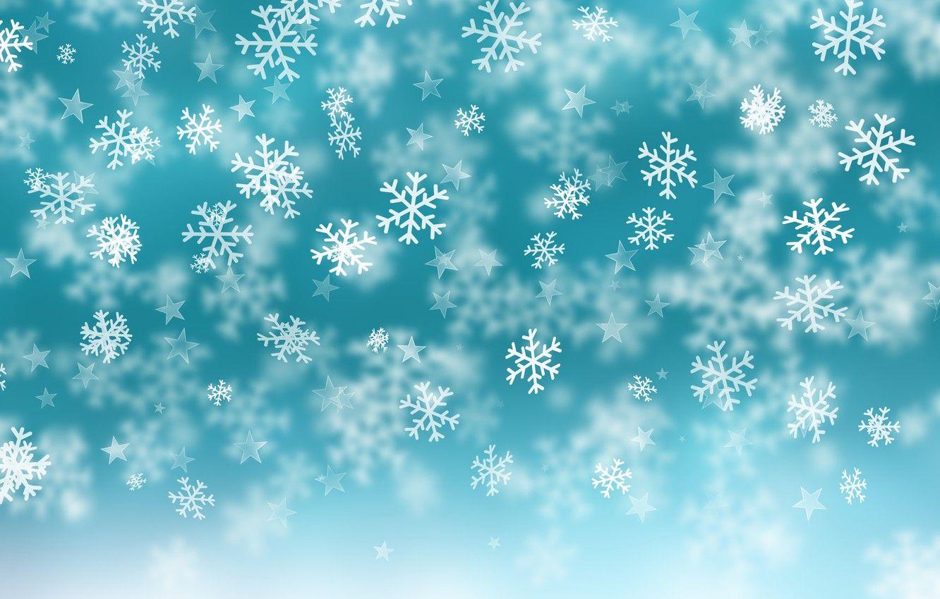 1332x850 Wallpaper winter, snow, snowflakes, background, blue, Christmas, blue, winter, background, snow, snowflakes image for desktop, section текстуры