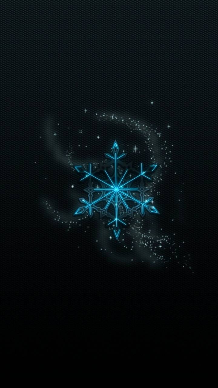 720x1280 Snowflake Wallpaper