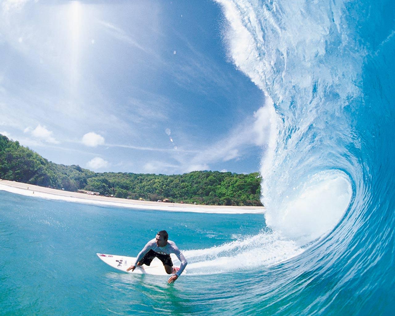 1280x1024 Surfing Wallpaper