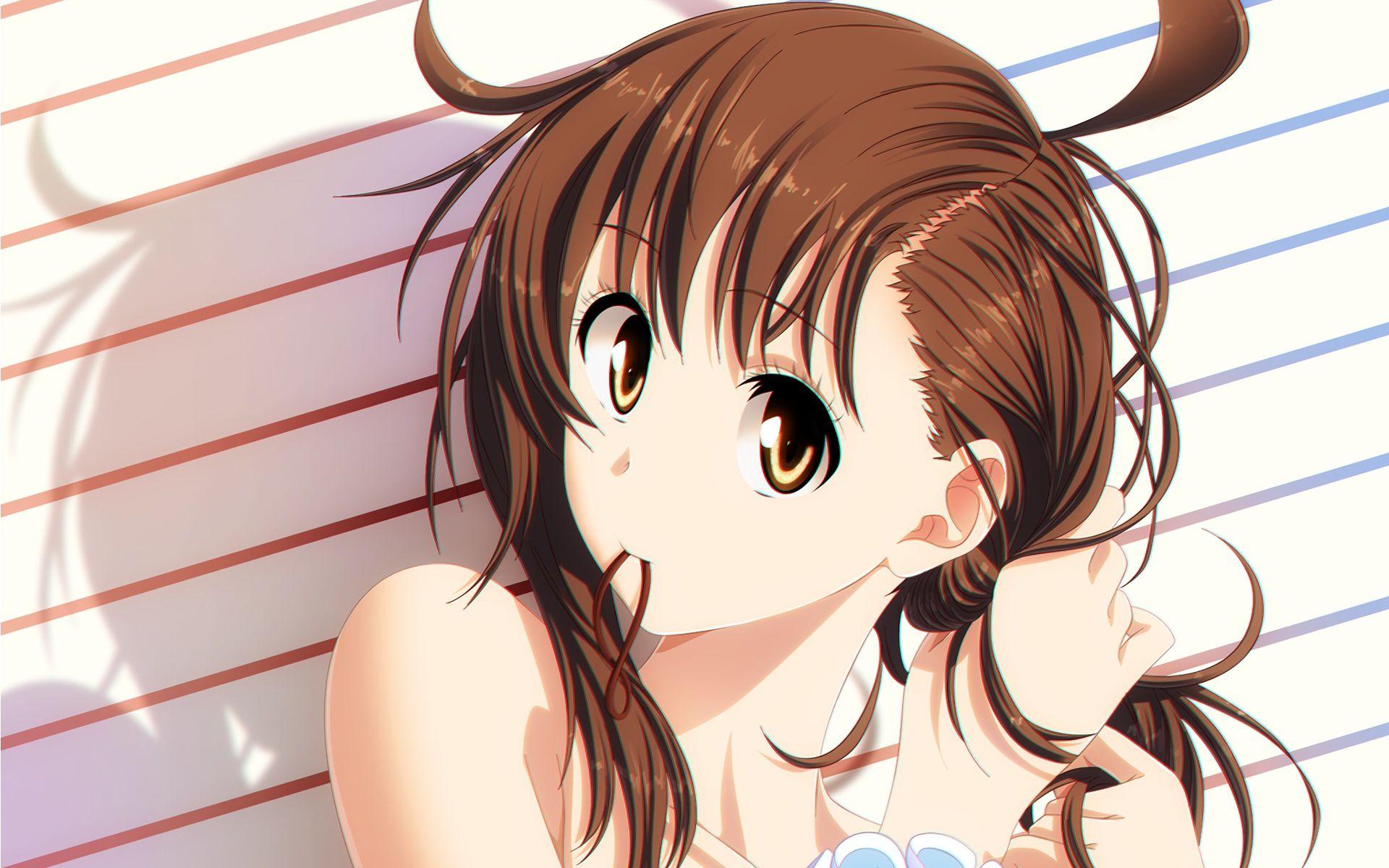 1920x1200 Wallpaper Nisekoi, Brown Hair, Onodera Kosaki