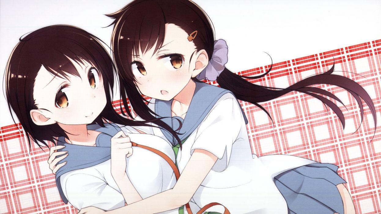 1246x700 Nisekoi Onodera Haru Onodera Kosaki Sisters wallpaperx1270