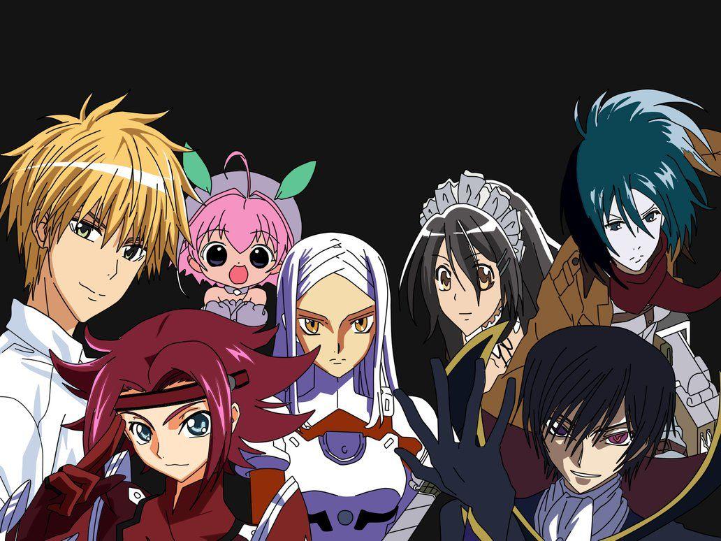 1032x774 Anime crossover wallpaper