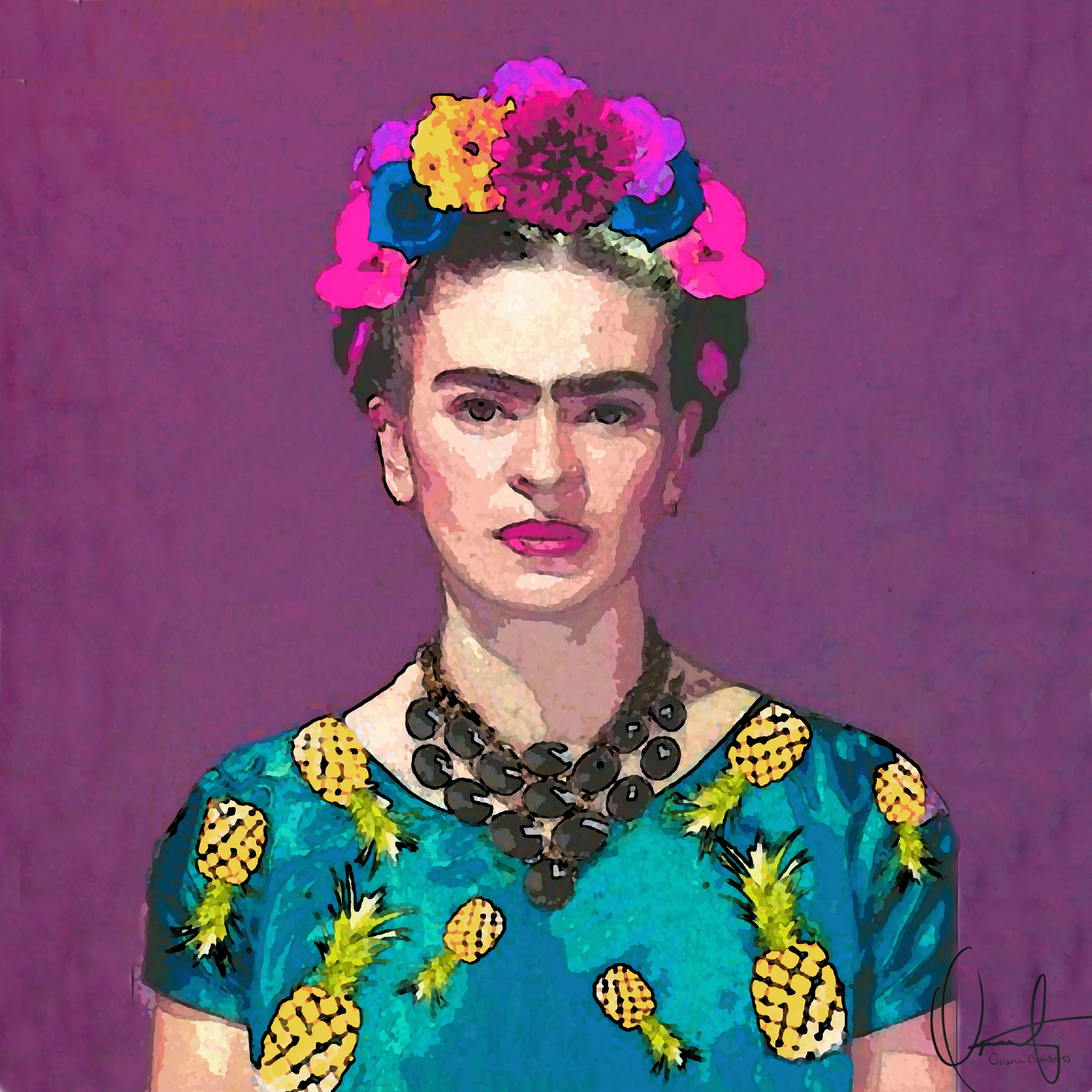 6500x6500 Frida Kahlo Wallpaper