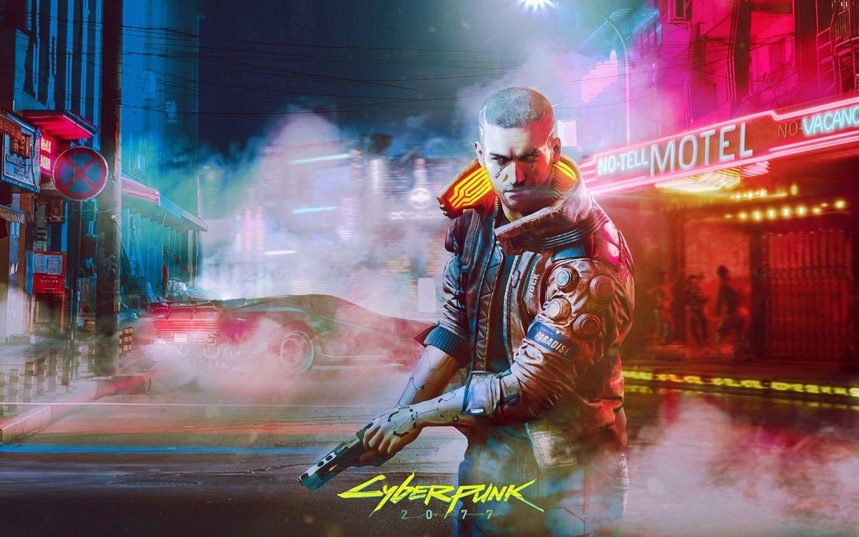 1680x1050 Cyberpunk game wallpaper. Cyberpunk Cyberpunk, Cyberpunk 2077 trailer