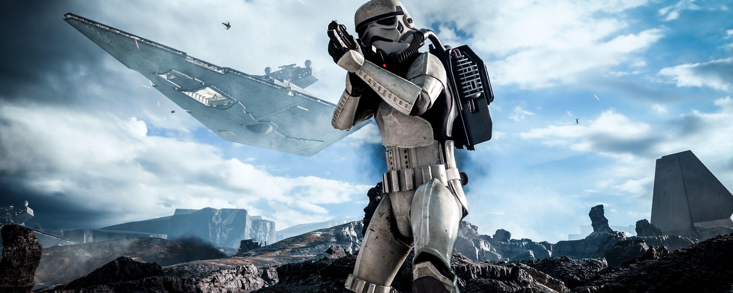 2560x1024 Star Wars Dual Monitor Wallpaper