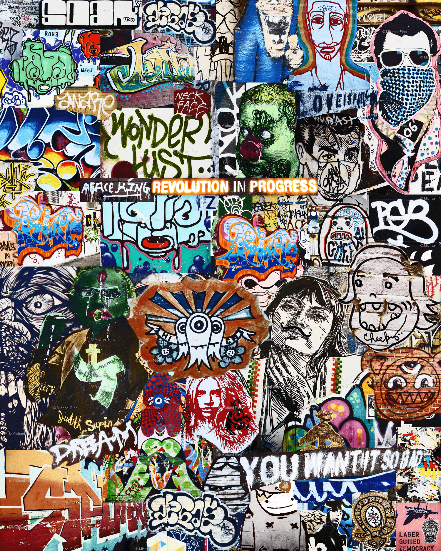 1500x1875 Cool Collage Wallpaper .