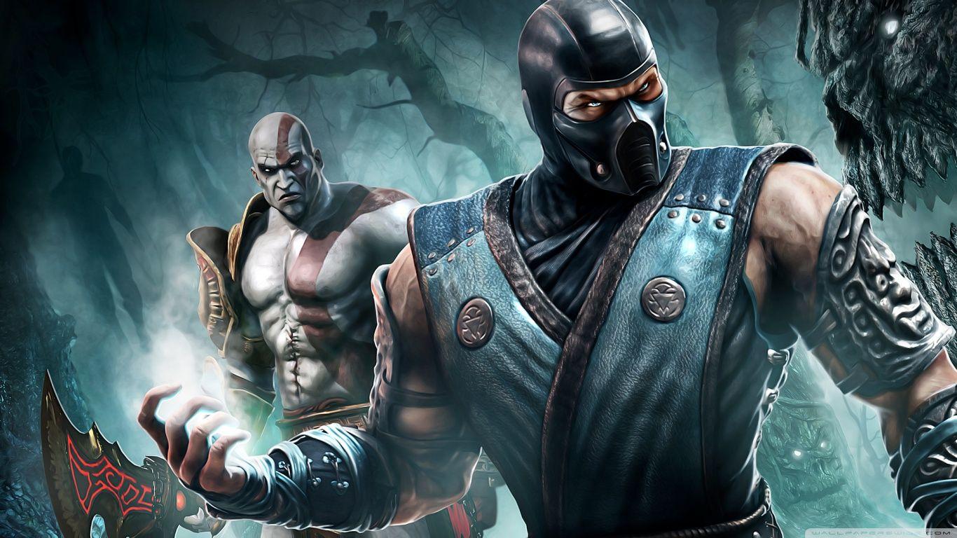 1366x768 Kratos wallpaper HD