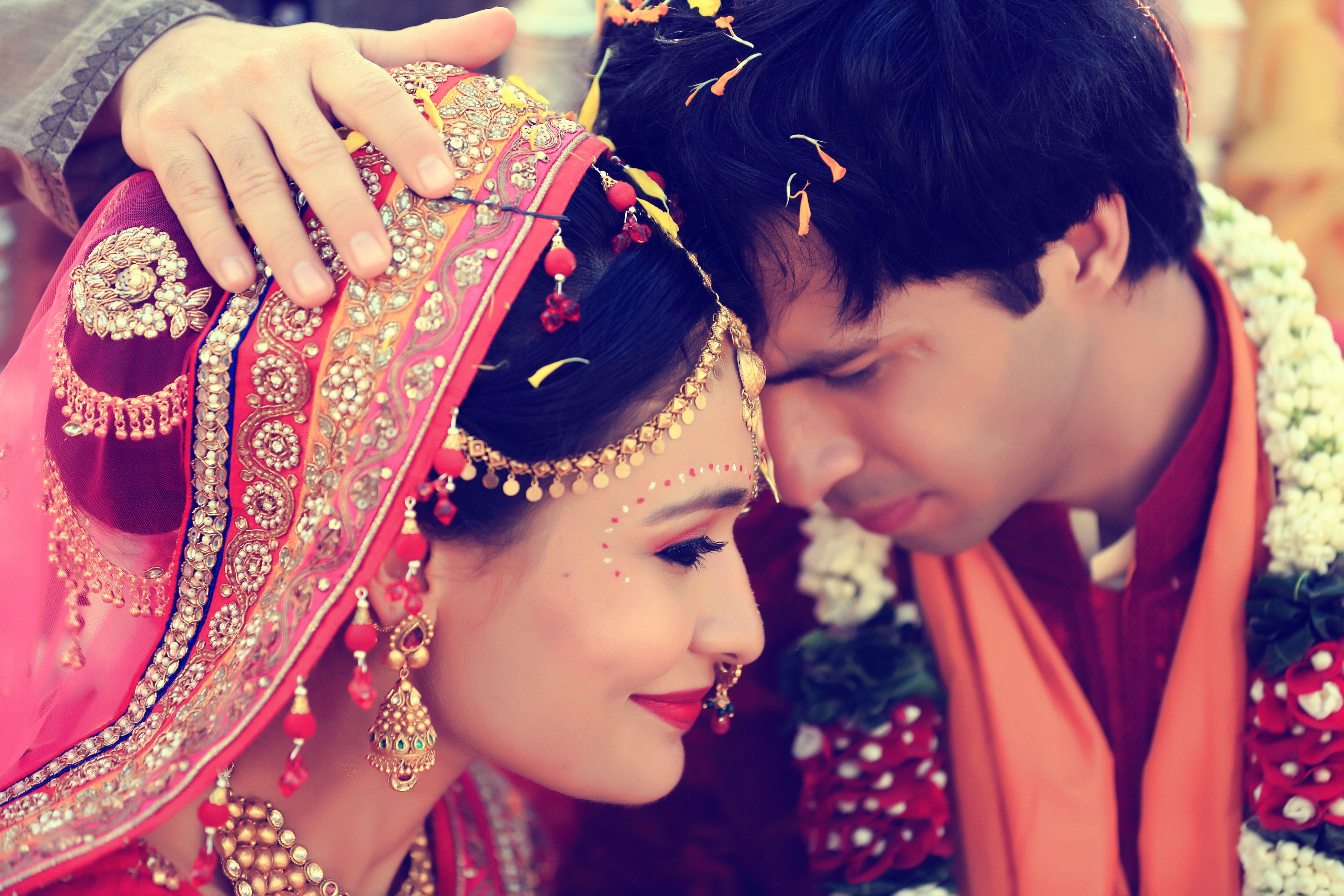 Indian  Cute Wedding Couple   background HD wallpaper  Pxfuel