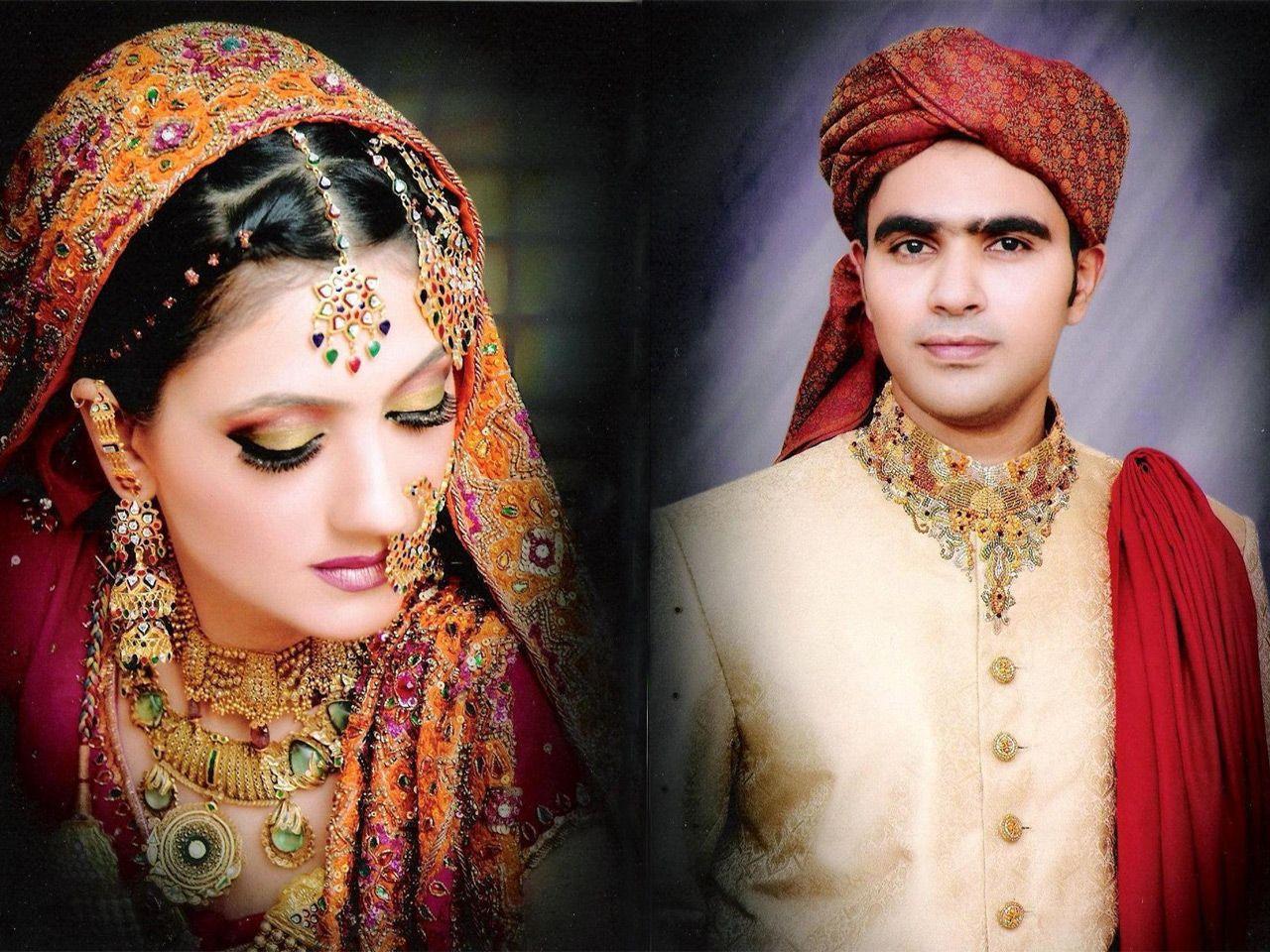 1280x960 Beautiful Pakistani Couple Bride Dulha Dulhan Groom Wallpaper On Marriage For Desktop Background Picture