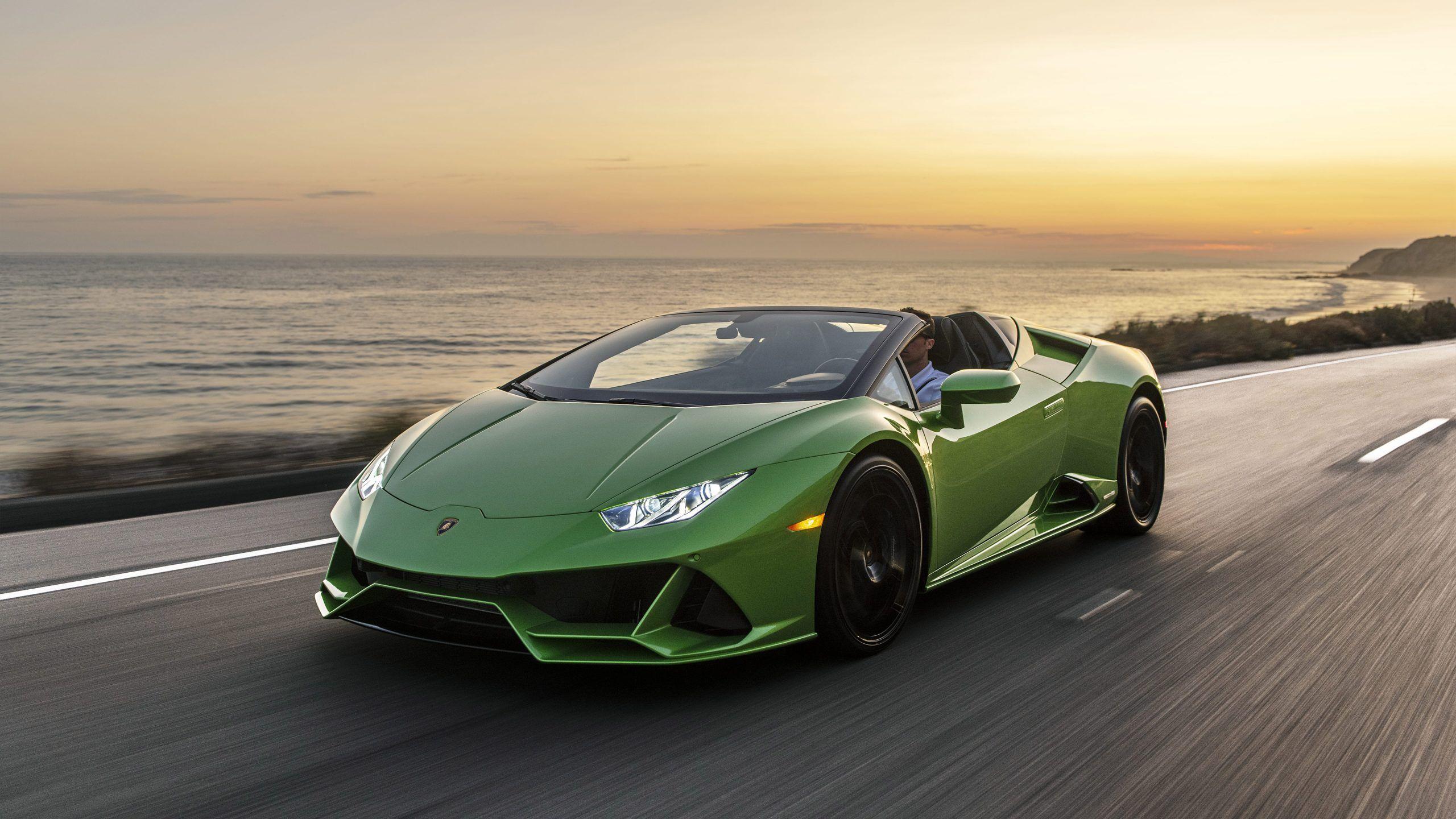 2560x1440 Lamborghini Huracan EVO Spyder Wallpaper