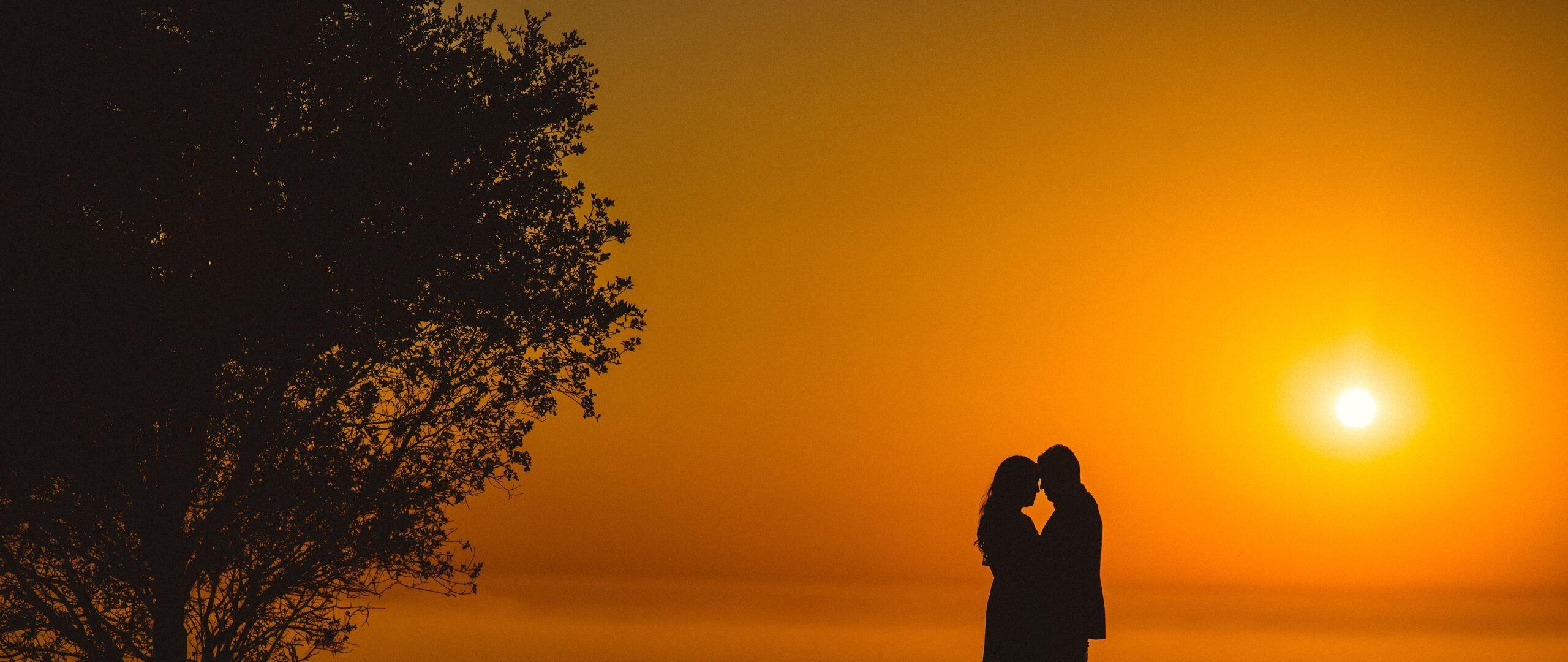 2560x1080 Couple Silhouette 2560x1080 Resolution HD 4k Wallpaper, Image, Background, Photo and Picture