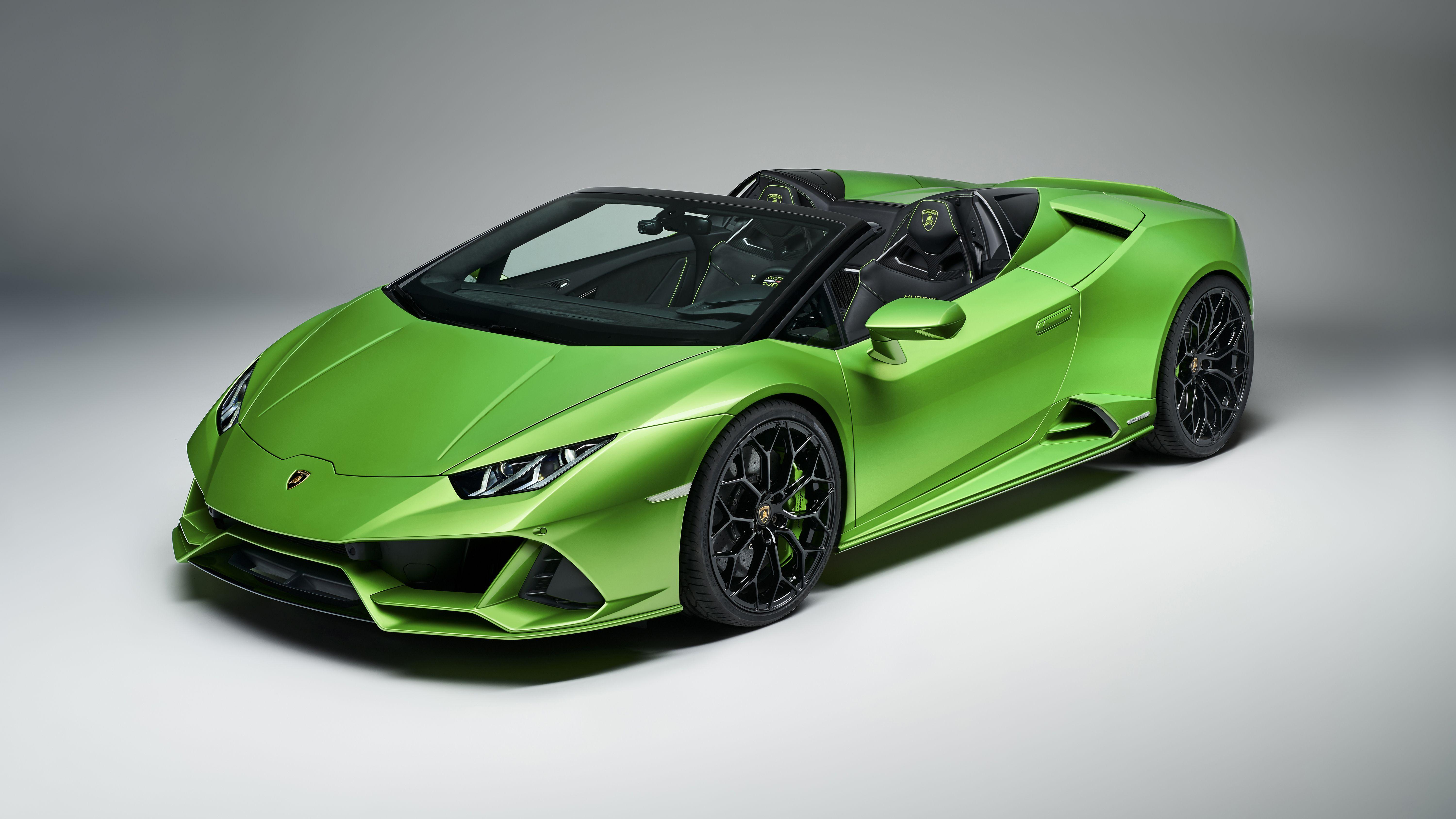 6000x3375 Lamborghini Huracan EVO Spyder 2019 5K 3 Wallpaper. HD Car Wallpaper