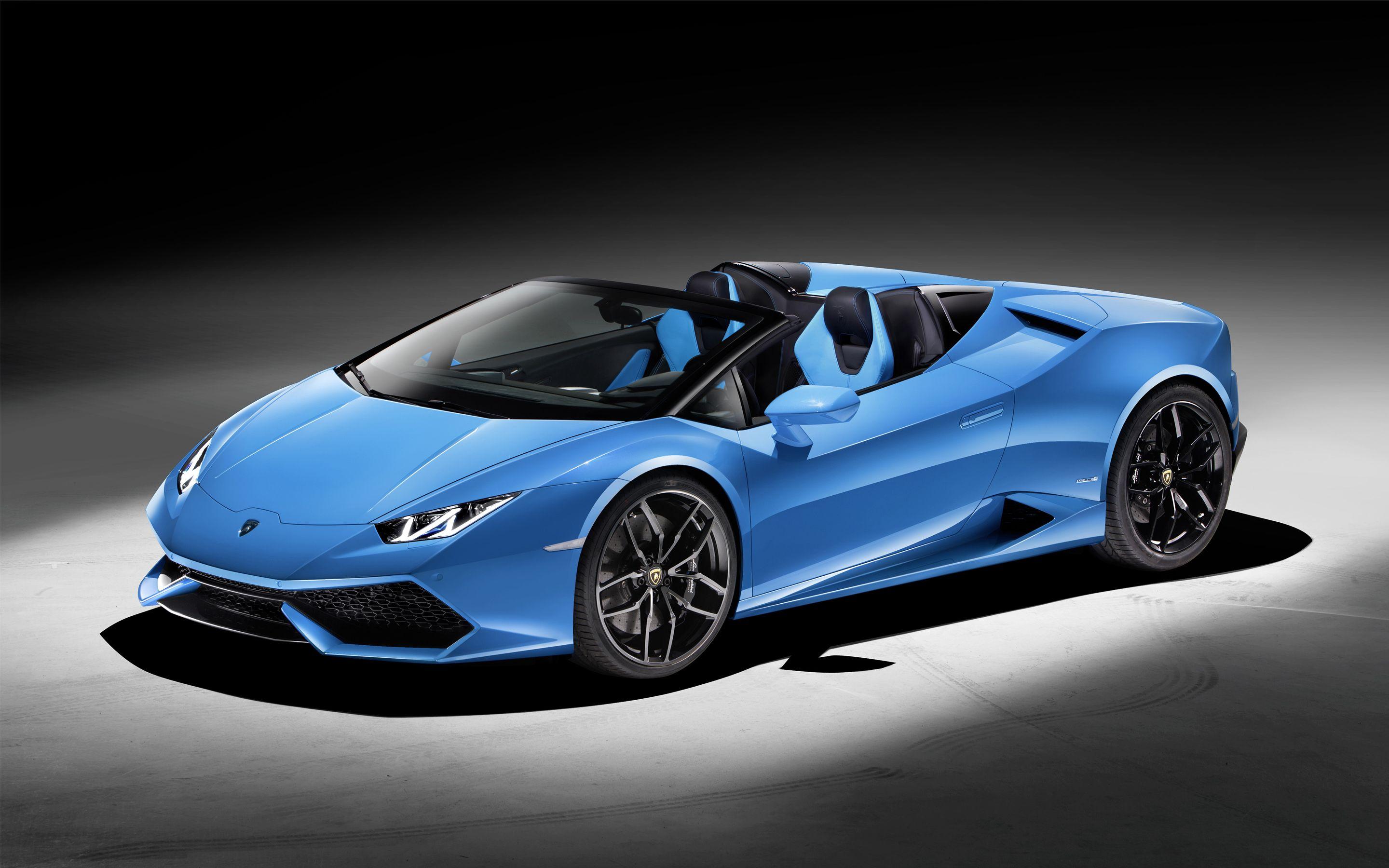 2880x1800 Lamborghini Huracan LP Spyder HD wallpaper