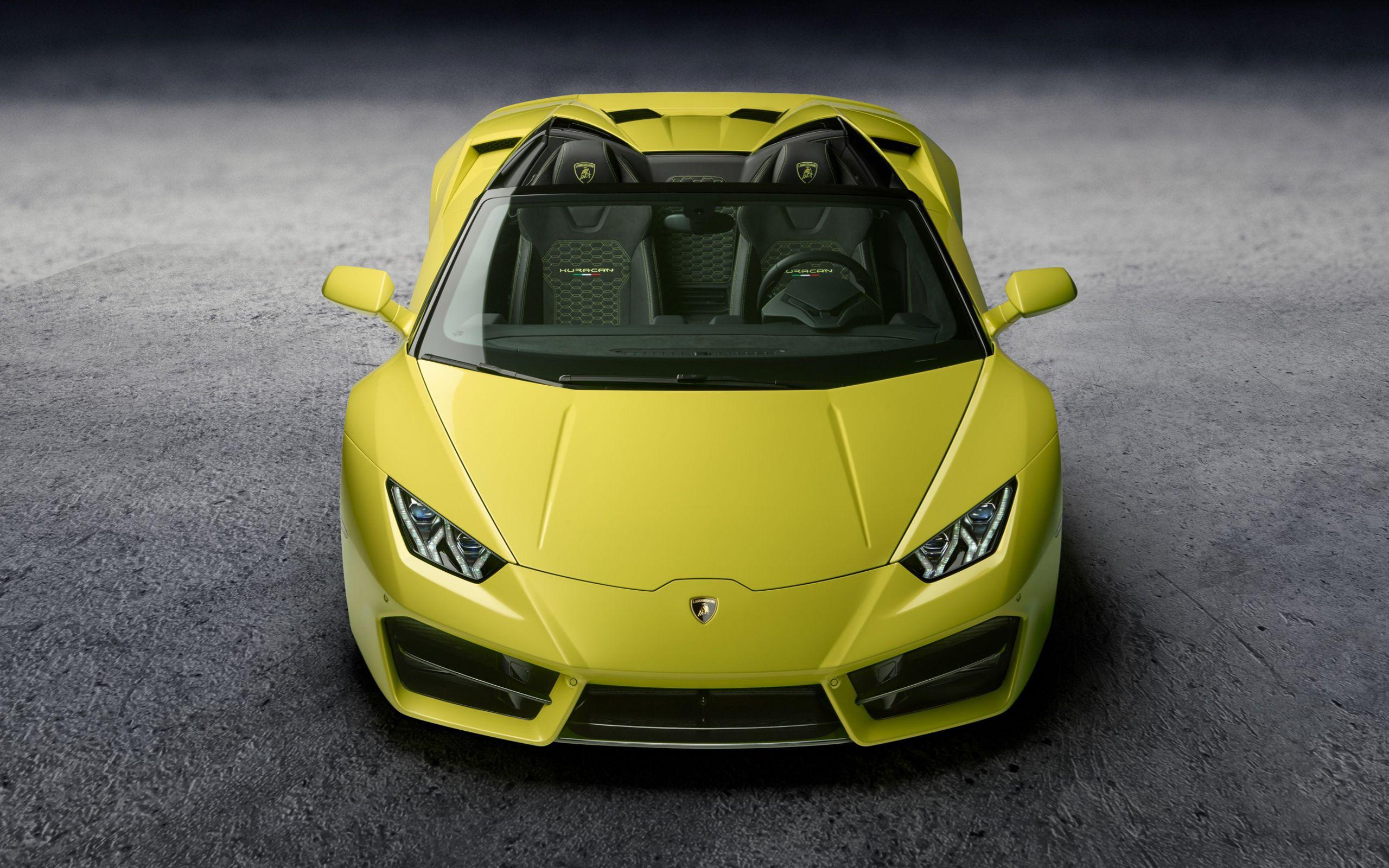 2560x1600 Lamborghini Huracan RWD Spyder Wallpaper