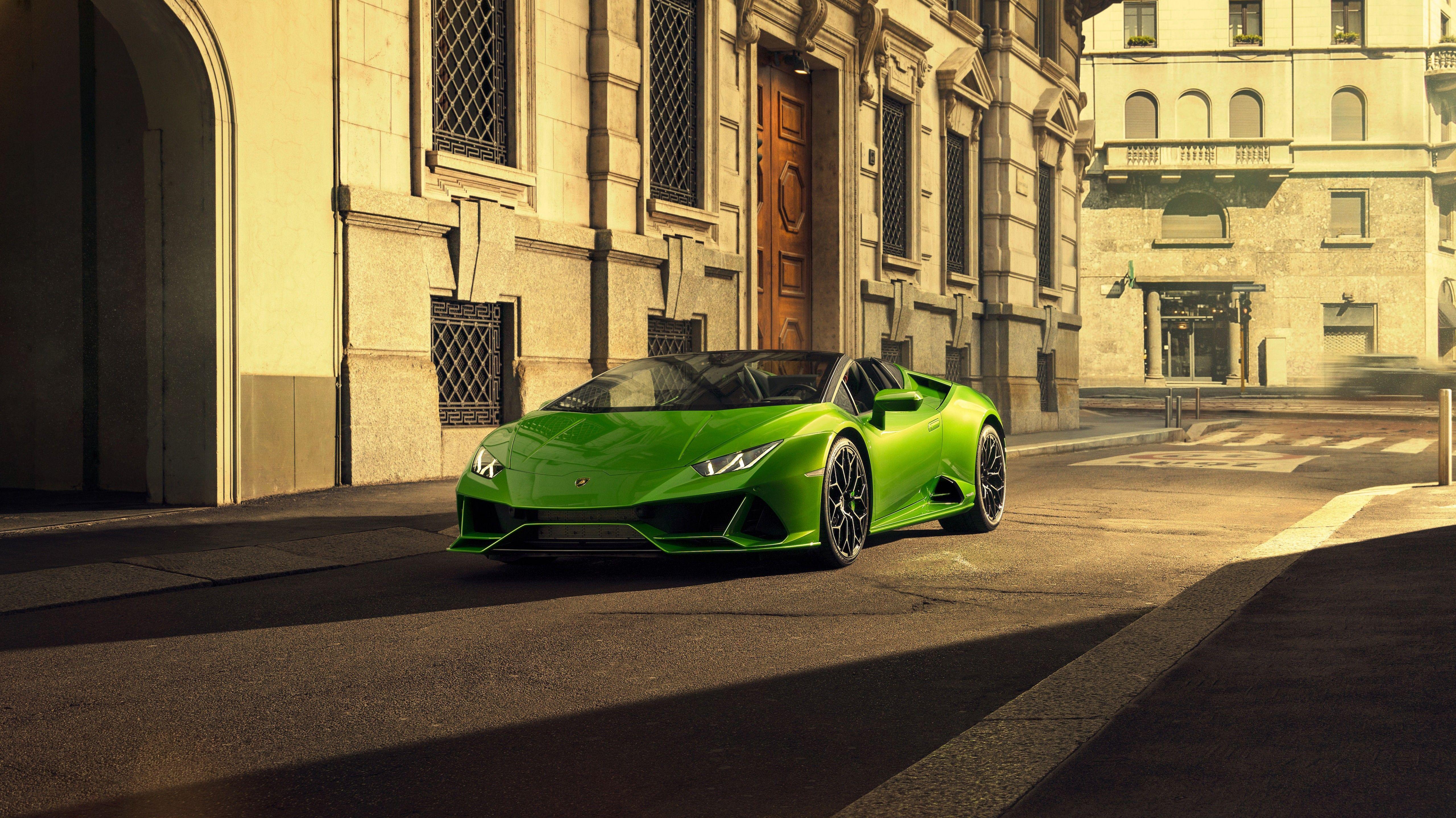 5120x2880 Lamborghini Huracan EVO Spyder 4K Wallpaper, Cars