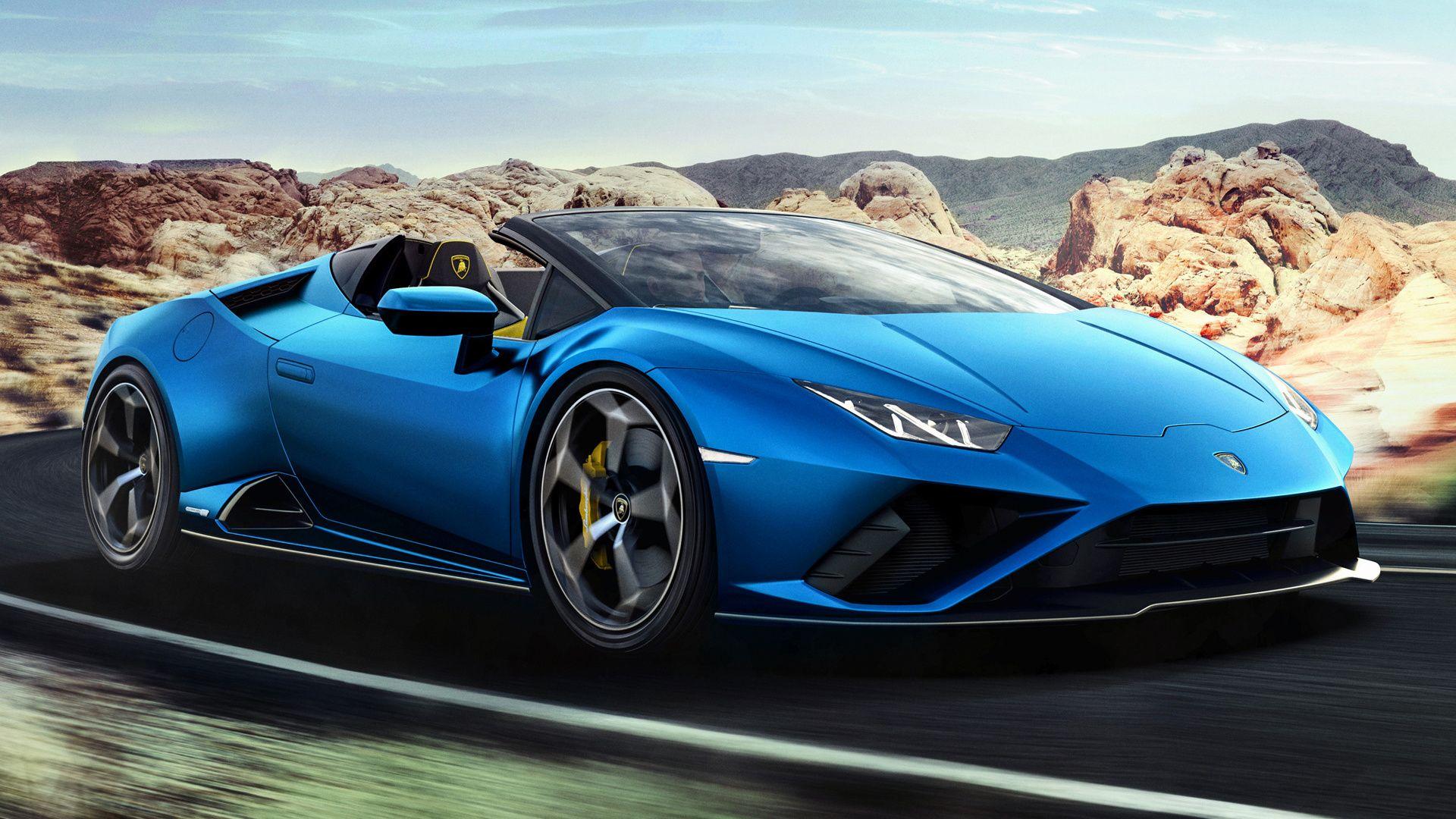 1920x1080 Lamborghini Huracan Evo RWD Spyder and HD Image