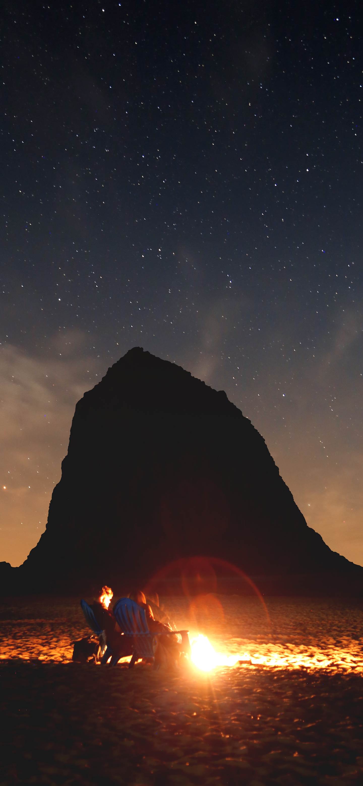 1440x3120 Cannon Beach United States Phone Wallpaper Download